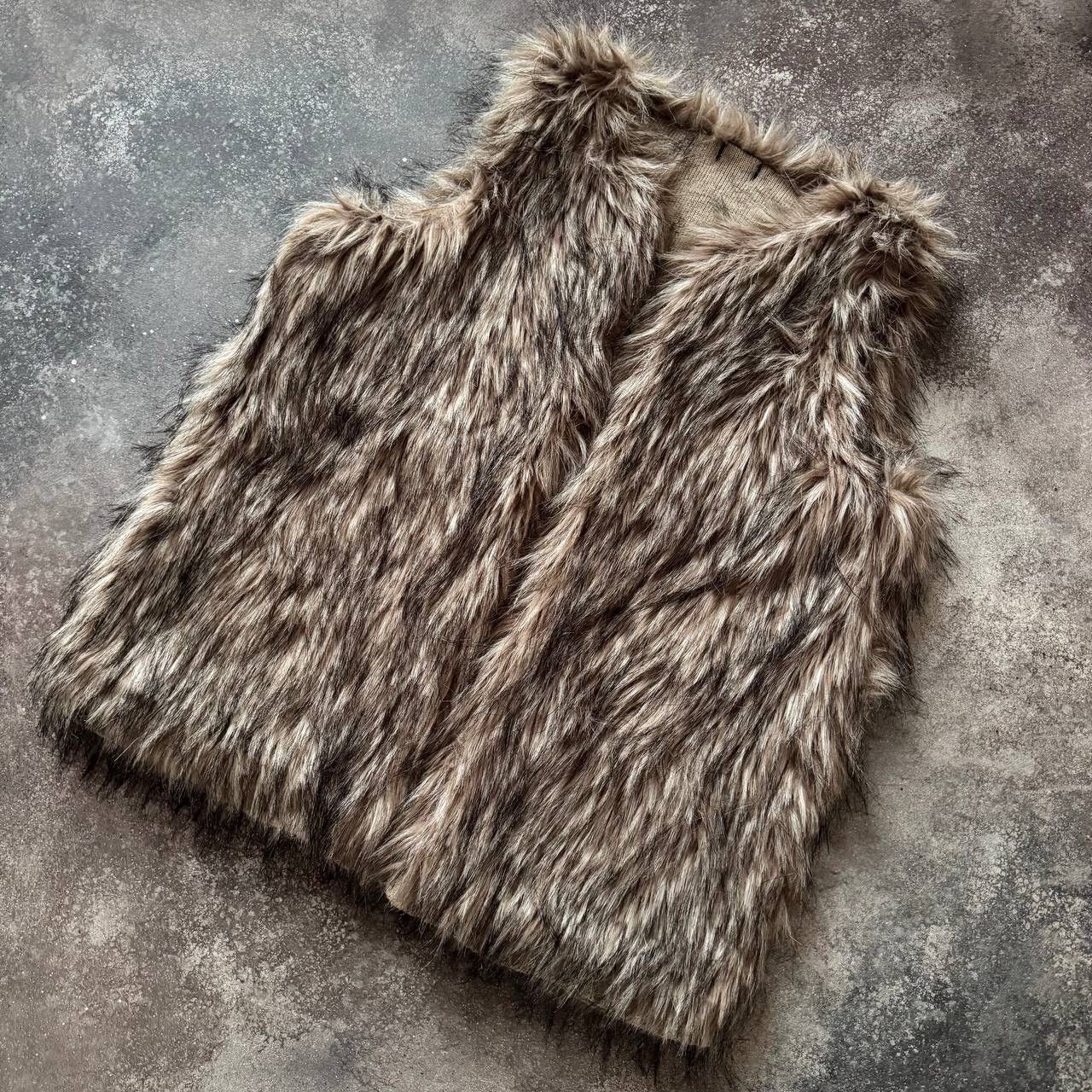 Hysteric Glamour × Japanese Brand × Vintage Amazing 2000’s Aesthetic Vintage Faux Fur Vest Size M / US 6-8 / IT 42-44 - 2 Thumbnail