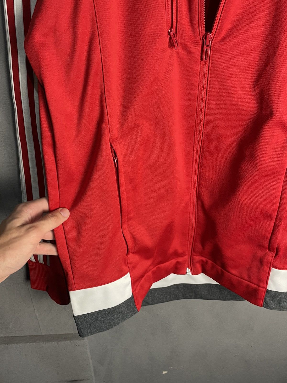 Adidas Adidas Manchester united home zip track jacket 2015 Size US S / EU 44-46 / 1 - 3 Thumbnail