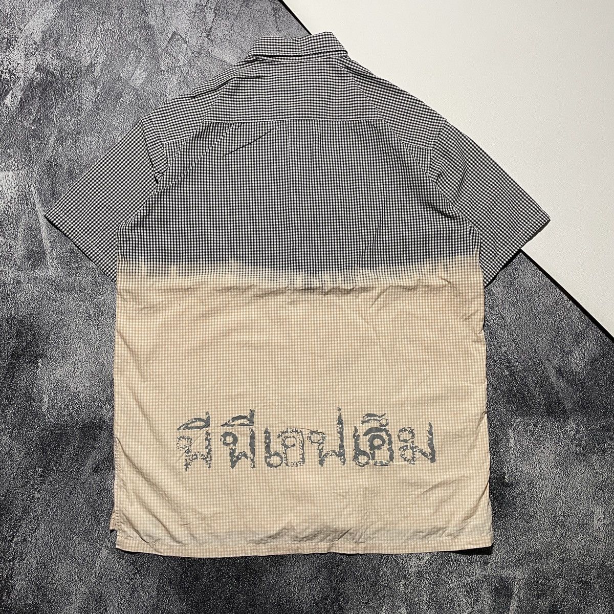 Issey Miyake × PPFM PPFM Shirts Plaid With Write Print Size US L / EU 52-54 / 3 - 1 Thumbnail