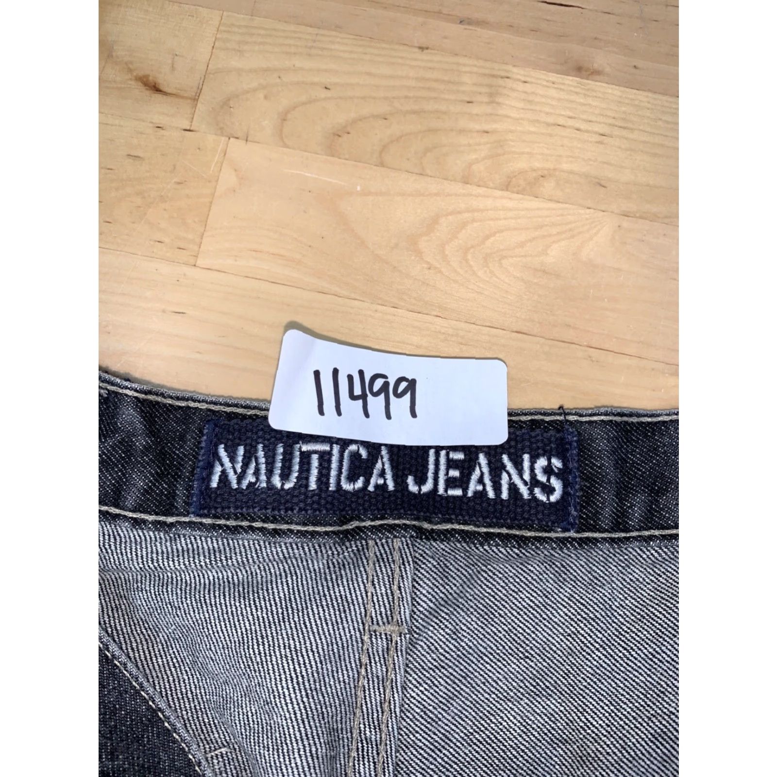 Nautica Nautica Denim Jorts 38 Black Baggy Carpenter Y2K Men Casual Jeans Short Size US 38 / EU 54 - 2 Thumbnail