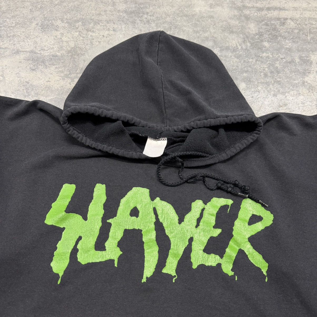 Vintage 2002 Vintage Faded Slayer Gas Mask Erd Chrome Hoodie Size US XL / EU 56 / 4 - 6 Thumbnail