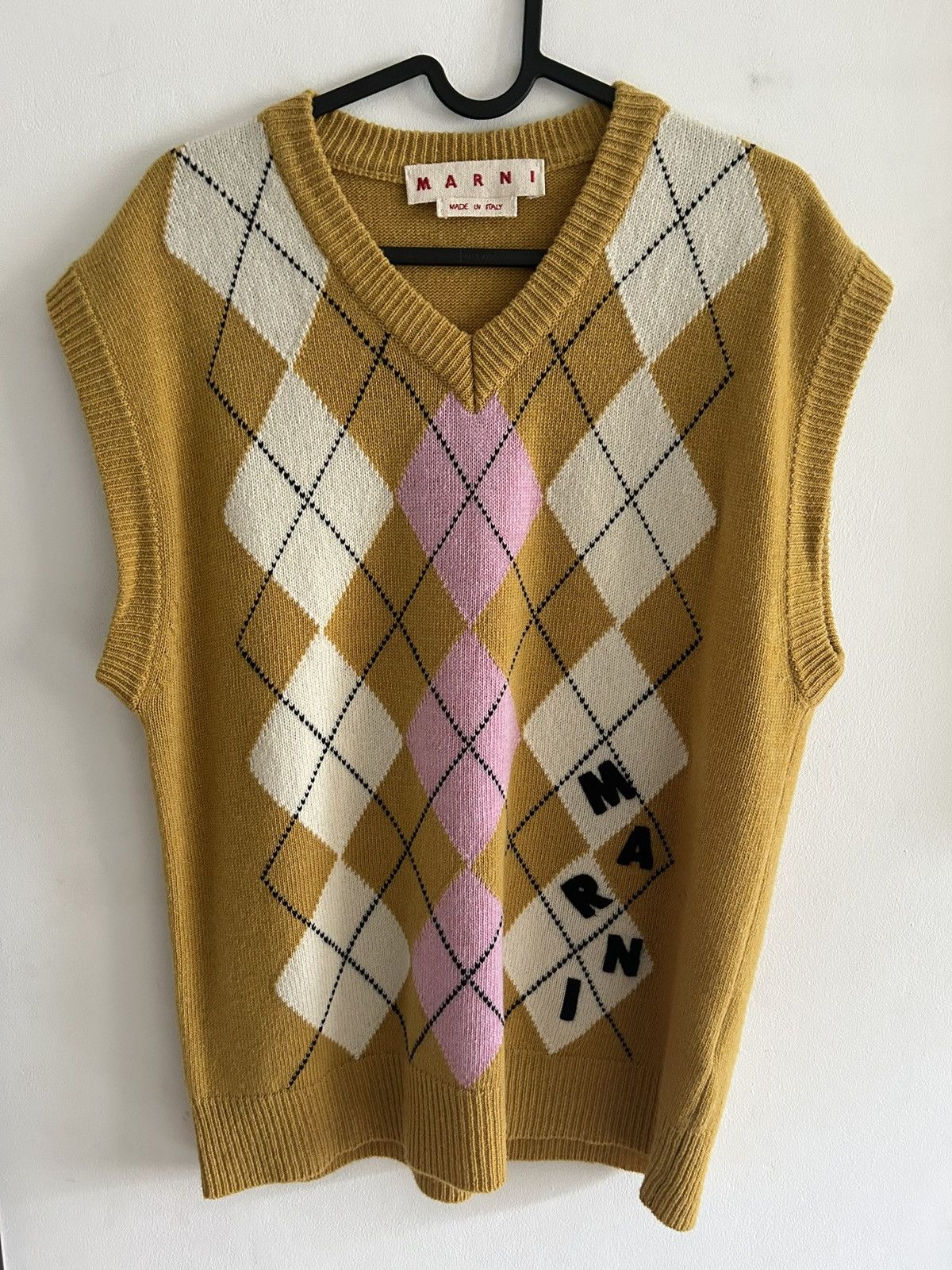 Marni Yellow/White Vest