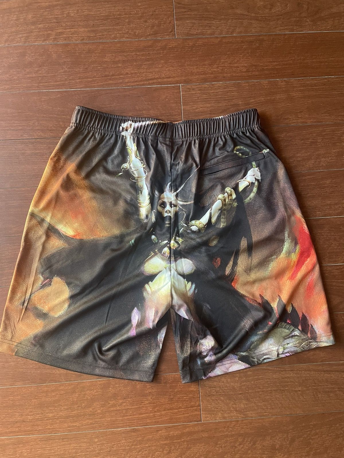 Supreme x Frank Frazetta Soccer Shorts - Woman With Scythe