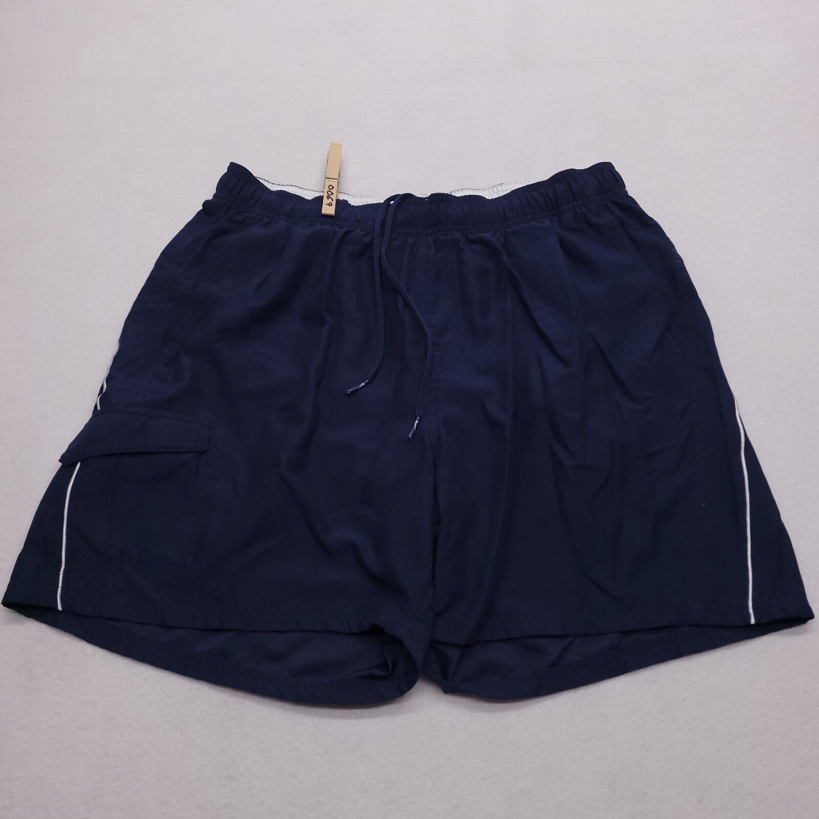 Nike Nike Outdoor Swimming Trunks Mens Size Extra Large XL Blue Size US 32 / EU 48 - 2 Thumbnail