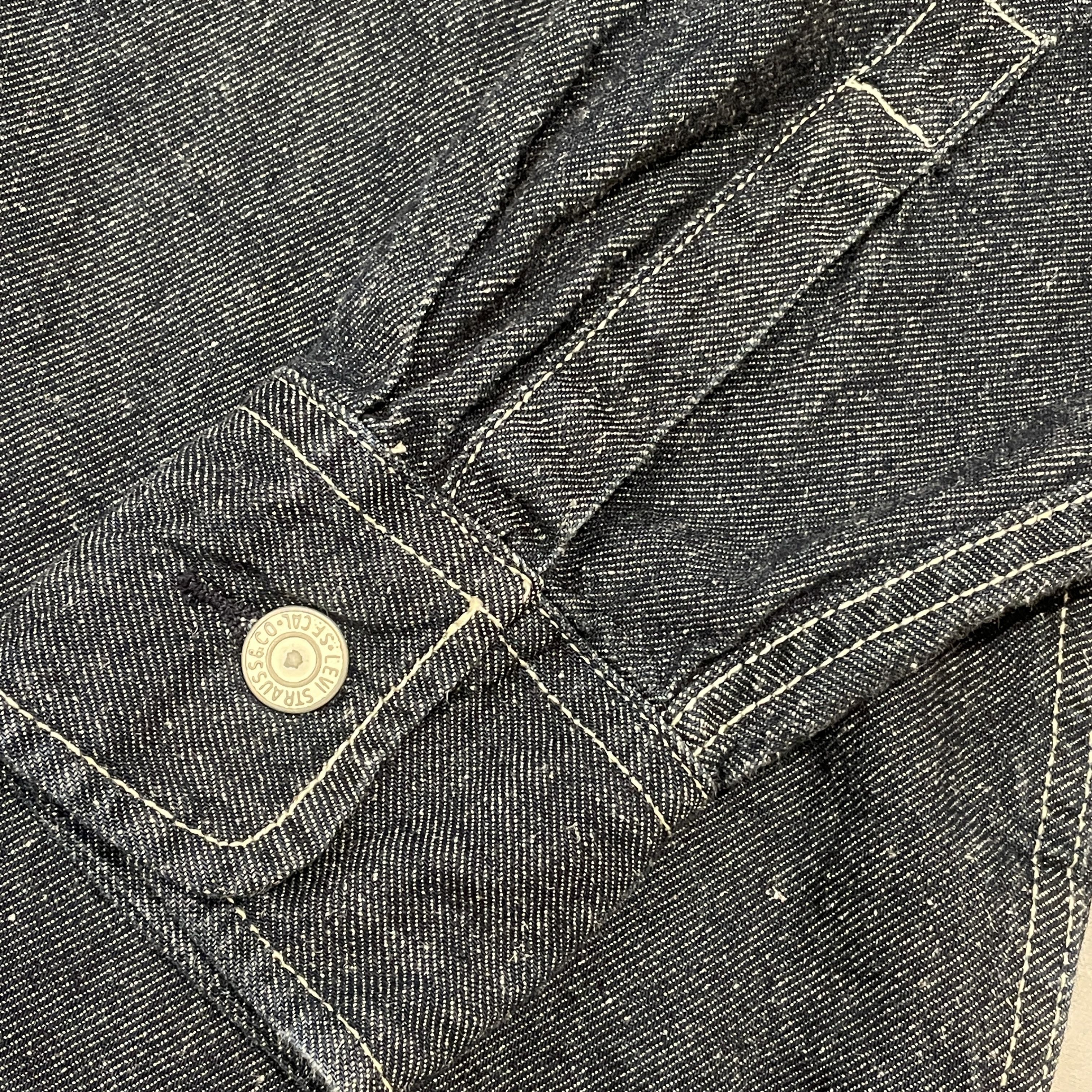 Levi's ~ LEVI'S Oversized Sm Button-Up Shirt Denim Unisex Size S / US 4 / IT 40 - 8 Thumbnail