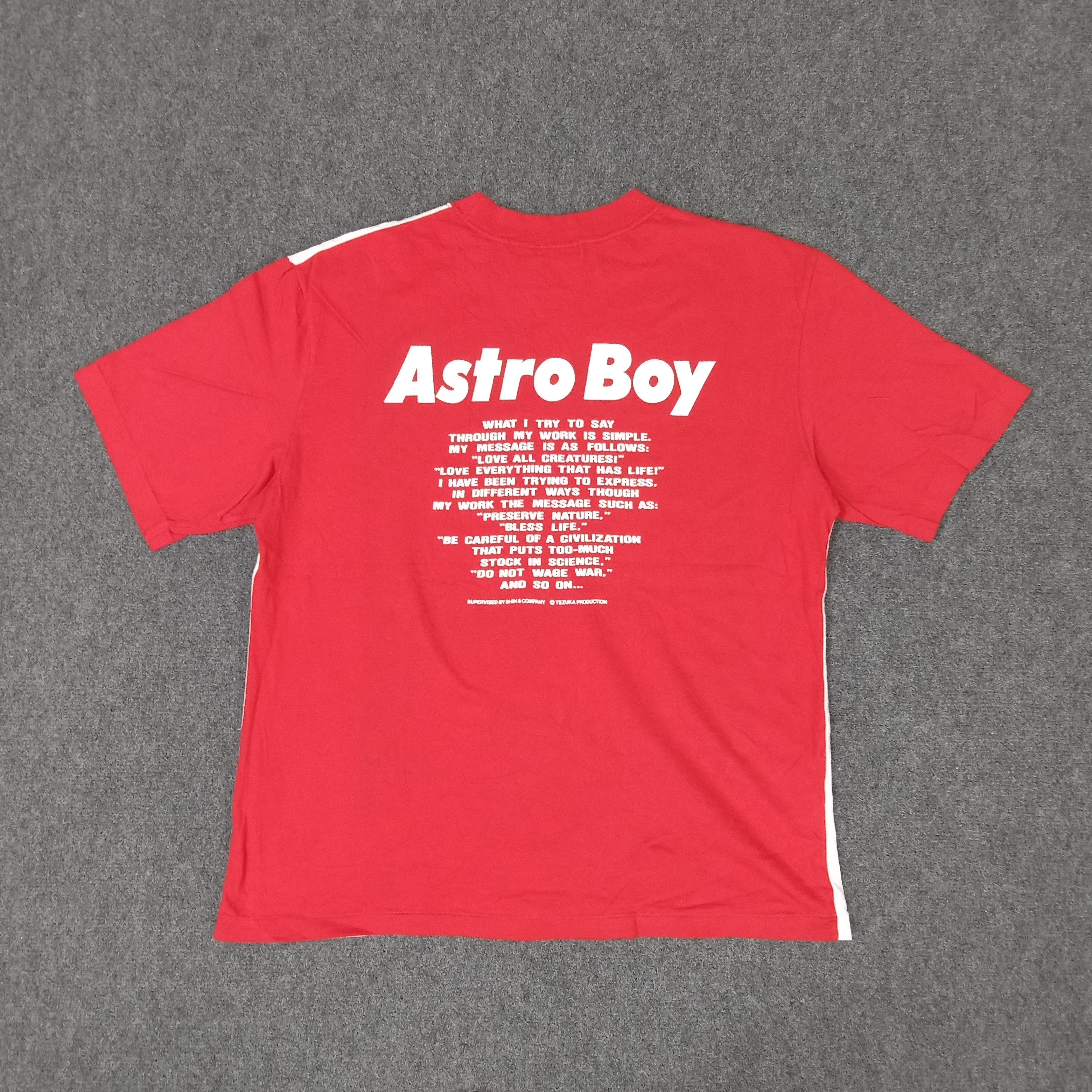 Anime × Cartoon Network × Vintage Astro Boy Japanese Anime Movie Tshirt Size US L / EU 52-54 / 3 - 6 Thumbnail