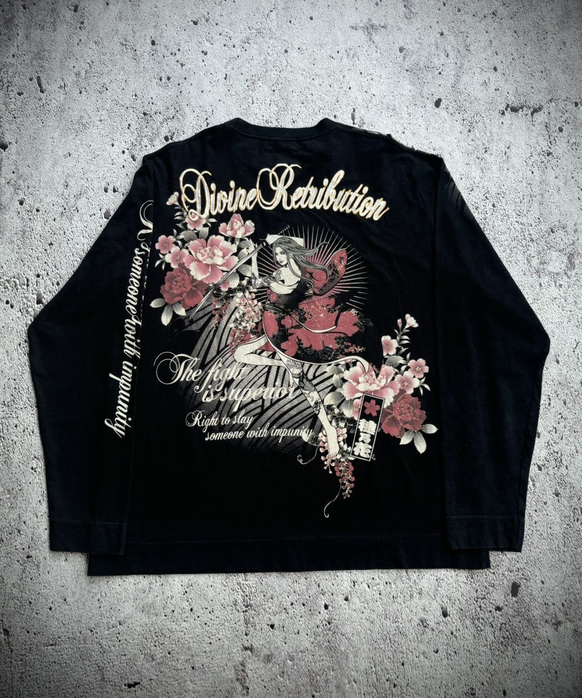 Karakuri Tamashii Japanese Divine Retribution longsleeve Size US XL / EU 56 / 4 - 1 Thumbnail