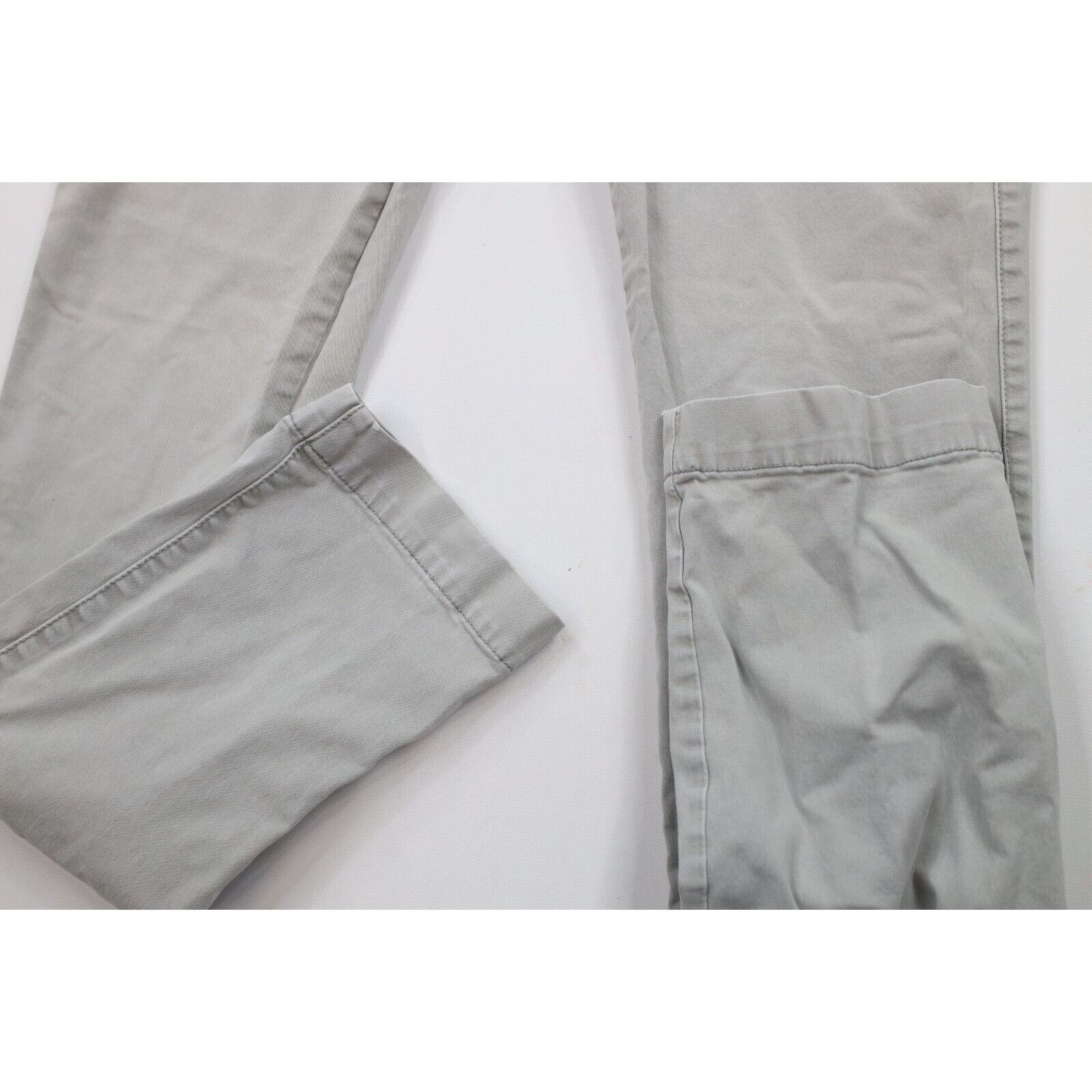 Gap × Vintage Vintage Y2K Gap Faded Stretch Skinny Leg Chinos Pants Size US 30 / EU 46 - 5 Thumbnail