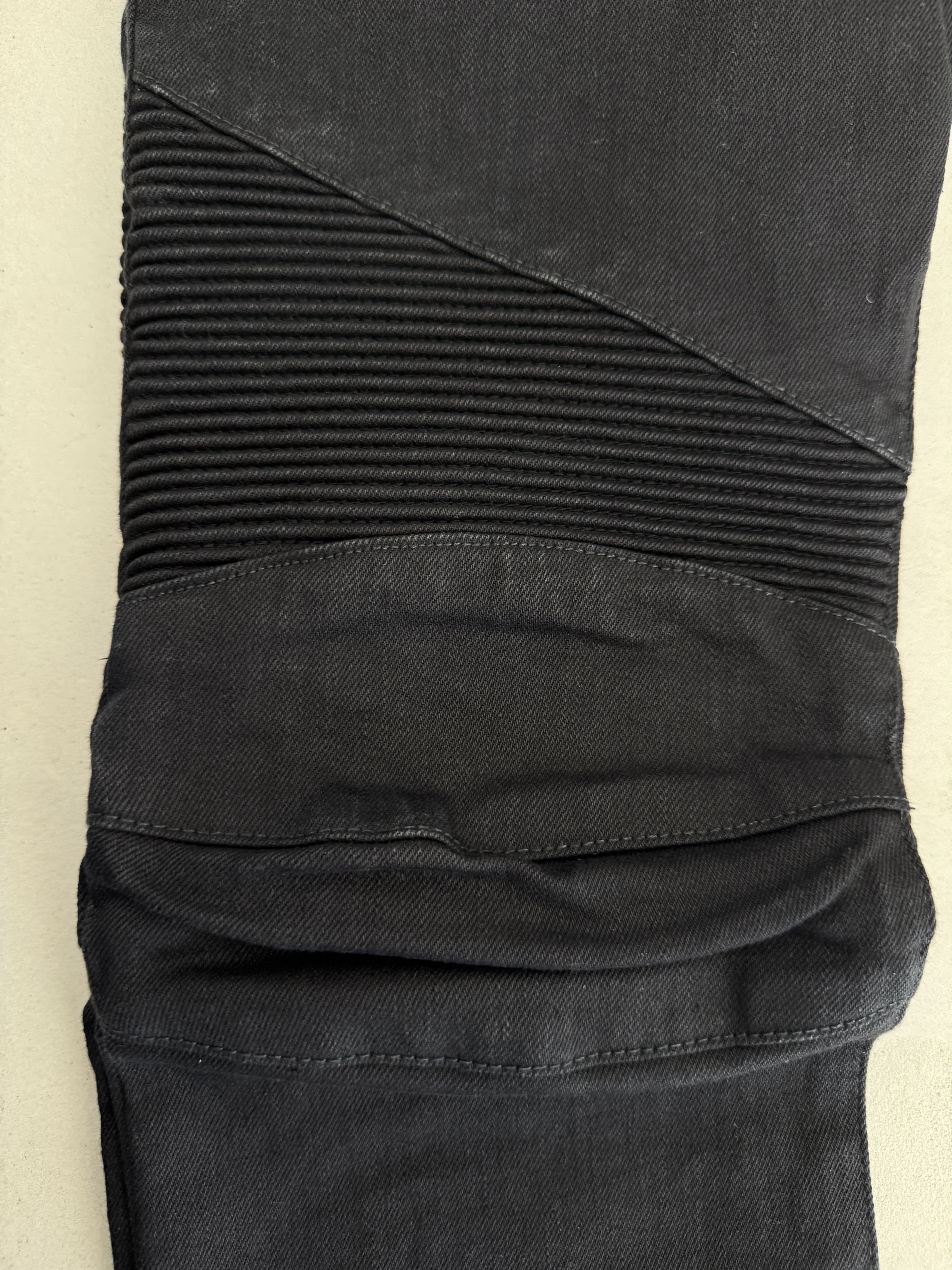 Balmain 2011 Christophe Decarnin denim biker Size US 31 - 10 Thumbnail