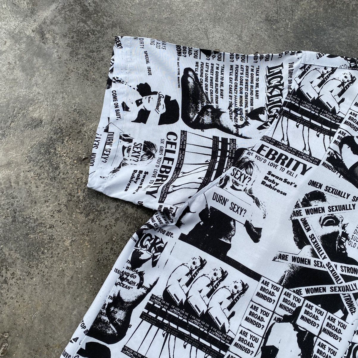 Japanese Brand Vintage Azul By Moussy Porn Button Ups Rayon Shirt Size US L / EU 52-54 / 3 - 4 Thumbnail