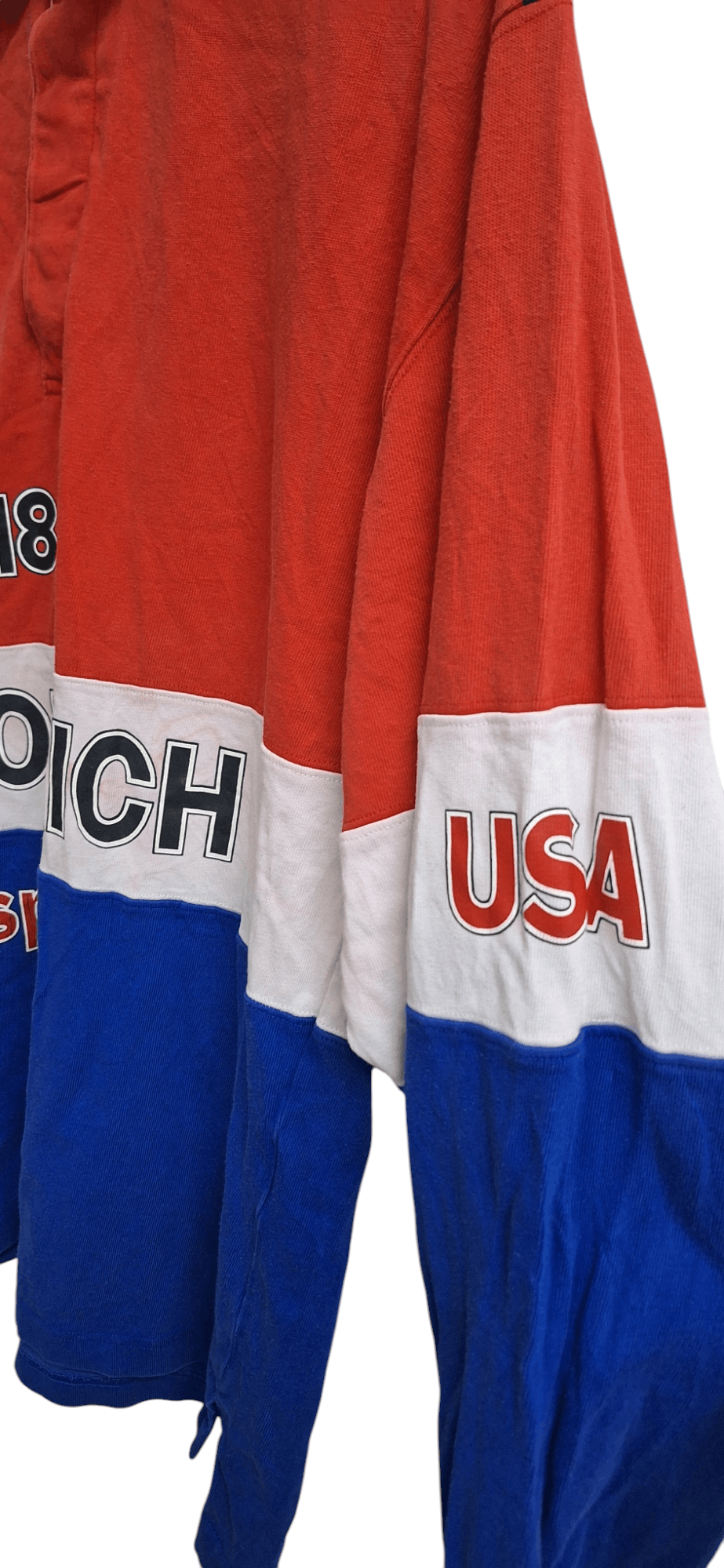Rugby Ralph Lauren × Vintage × Woolrich Woolen Mills Vintage Woolrich Polo Rugby Size US L / EU 52-54 / 3 - 5 Thumbnail
