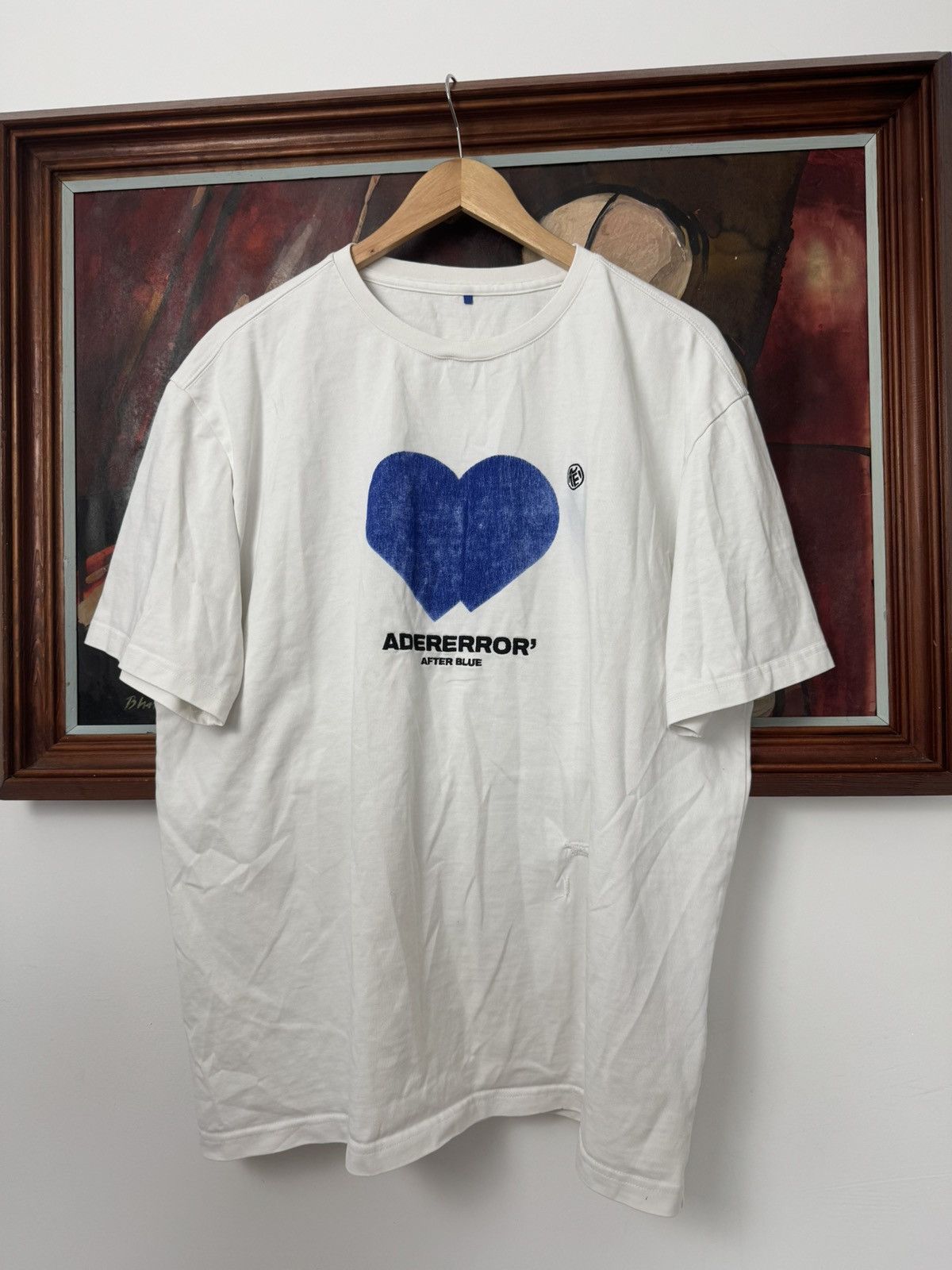 Ader Error Ader Error ‘After Blue’ Tee Heart Logo Streetwear Rare Size US L / EU 52-54 / 3 - 1 Thumbnail