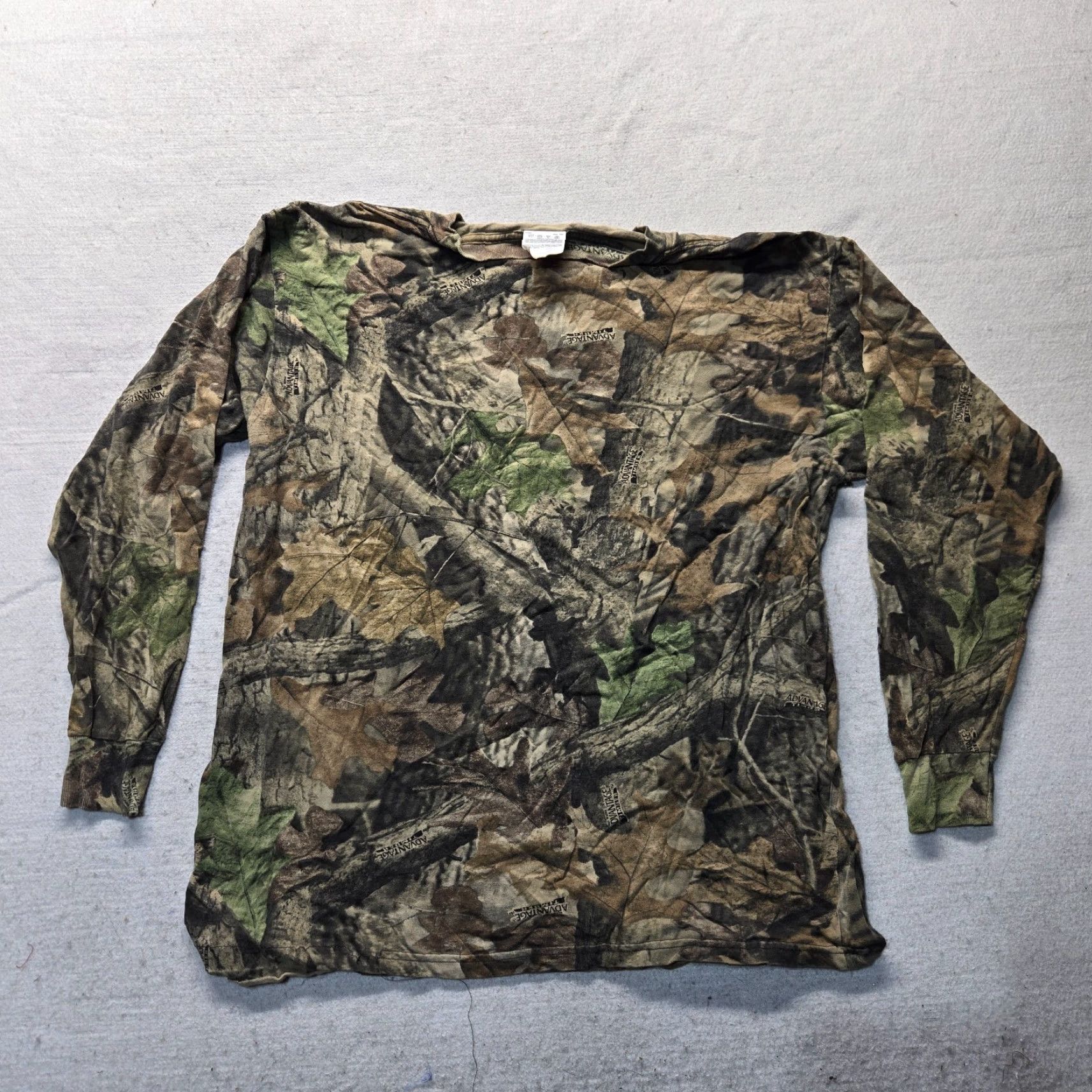 Wrangler Wrangler Pro Gear Shirt Mens XL Brown Camouflage Pockets Cotton T-Shirt Tee Army Colorful 90s? Size US XL / EU 56 / 4 - 7 Thumbnail