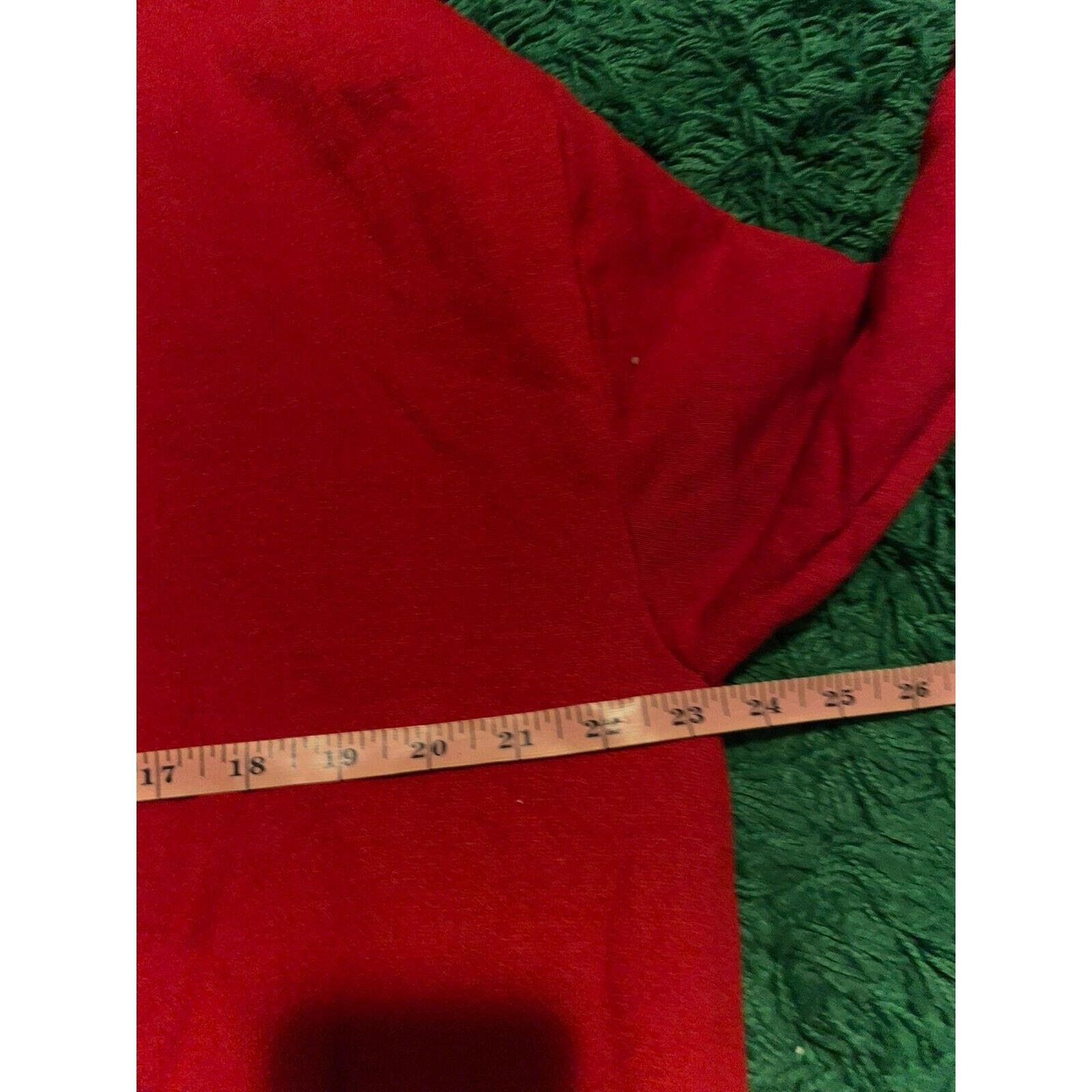 Jerzees Vintage Jerzees Red Blank Sweatshirt USA Made 50/50 90s XL Size US XL / EU 56 / 4 - 10 Thumbnail