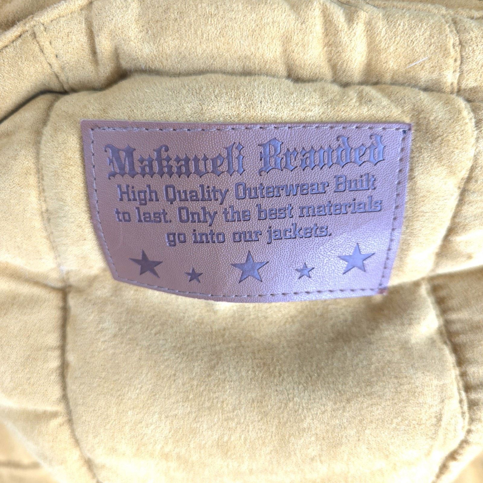 Makaveli Vintage Makaveli Branded Tupac Beige Puffer Jacket Sz Small Size US S / EU 44-46 / 1 - 13 Thumbnail
