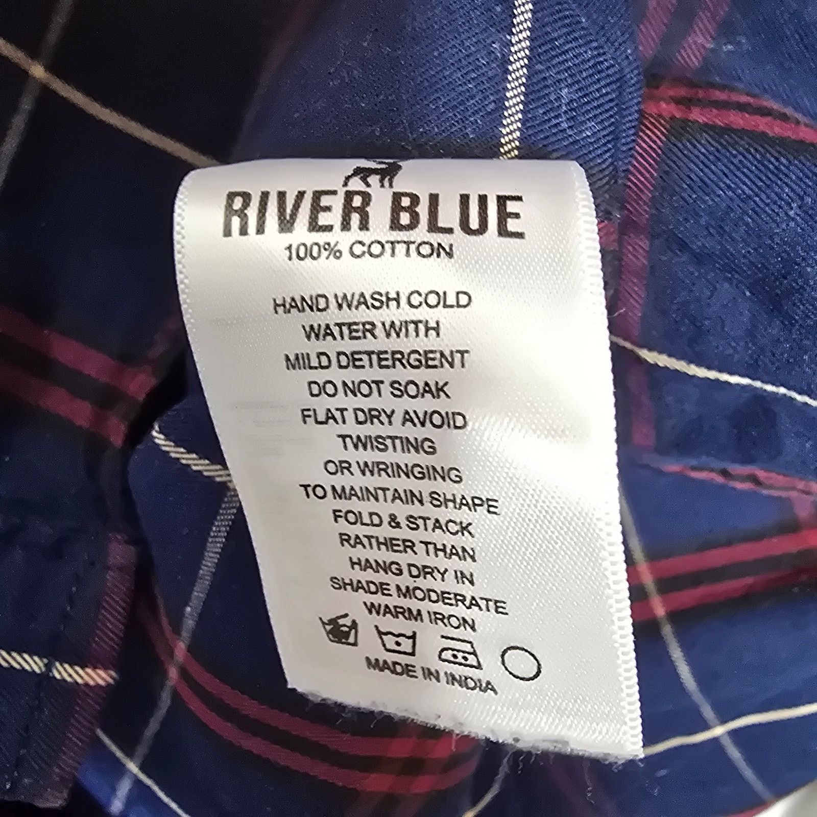 Other River Blue Flex Series RB 21 Plaid Button-up Shirt Size 2XL Size US XXL / EU 58 / 5 - 5 Thumbnail