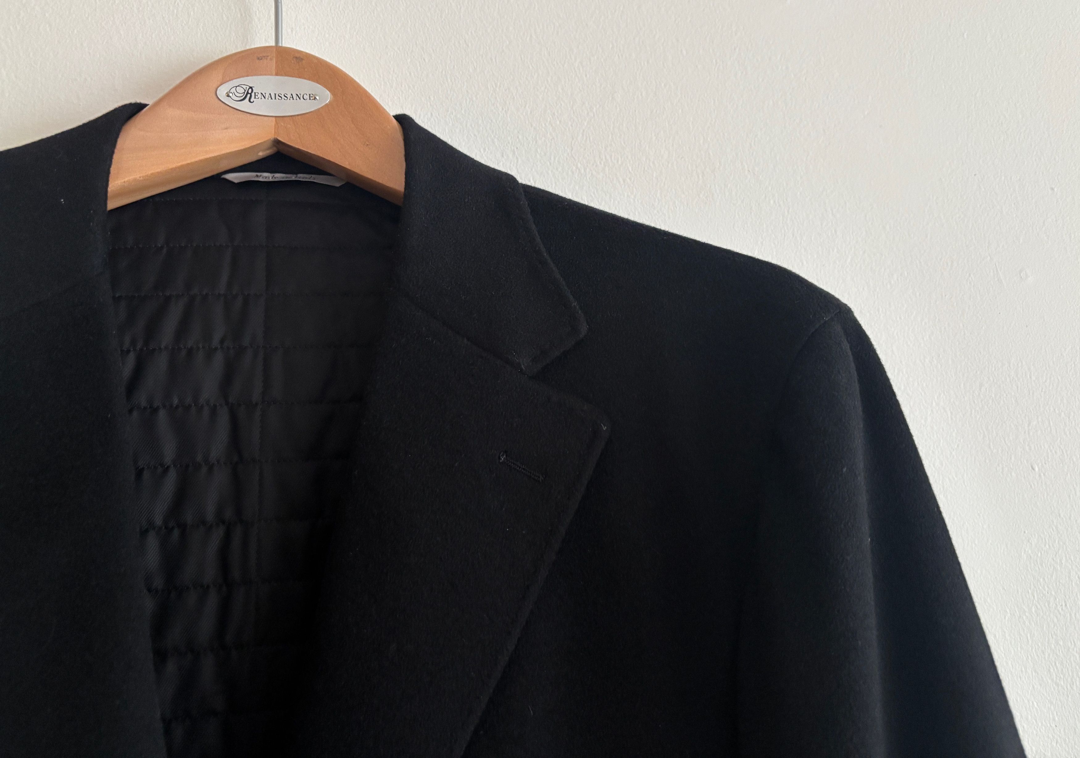 Canali $2100 Harry Rosen Wool Cashmere Overcoat US 44-46 -L- XL Size US XL / EU 56 / 4 - 5 Thumbnail