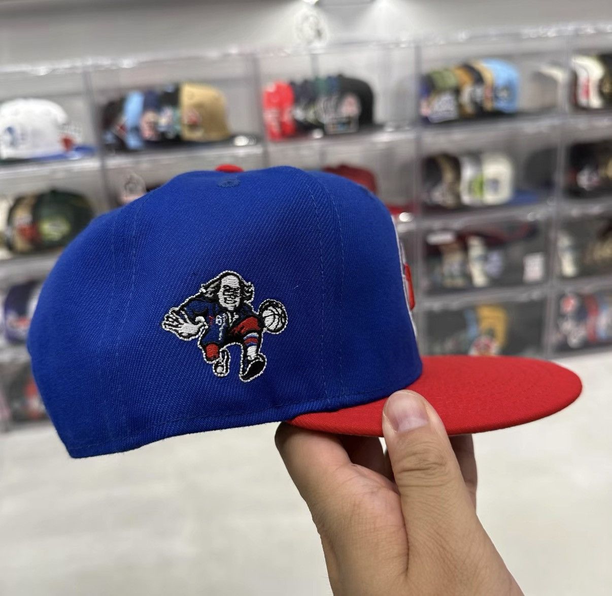 New Era New Era NBA Philadelphia 76ers Flat Brim Baseball Cap J32 Size ONE SIZE - 3 Thumbnail