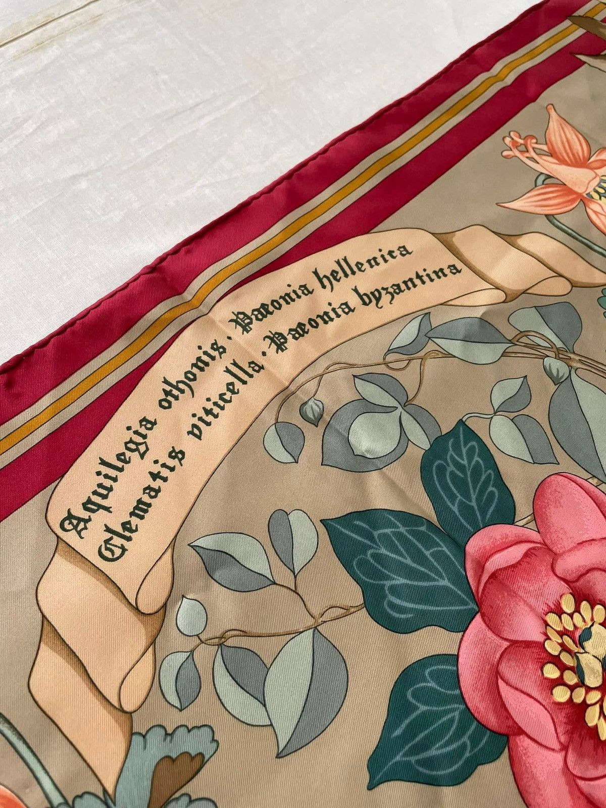 Hermes Vintage Hermes Silk Scarf by Niki Goulandris Size 35 x 35 Size ONE SIZE - 4 Thumbnail