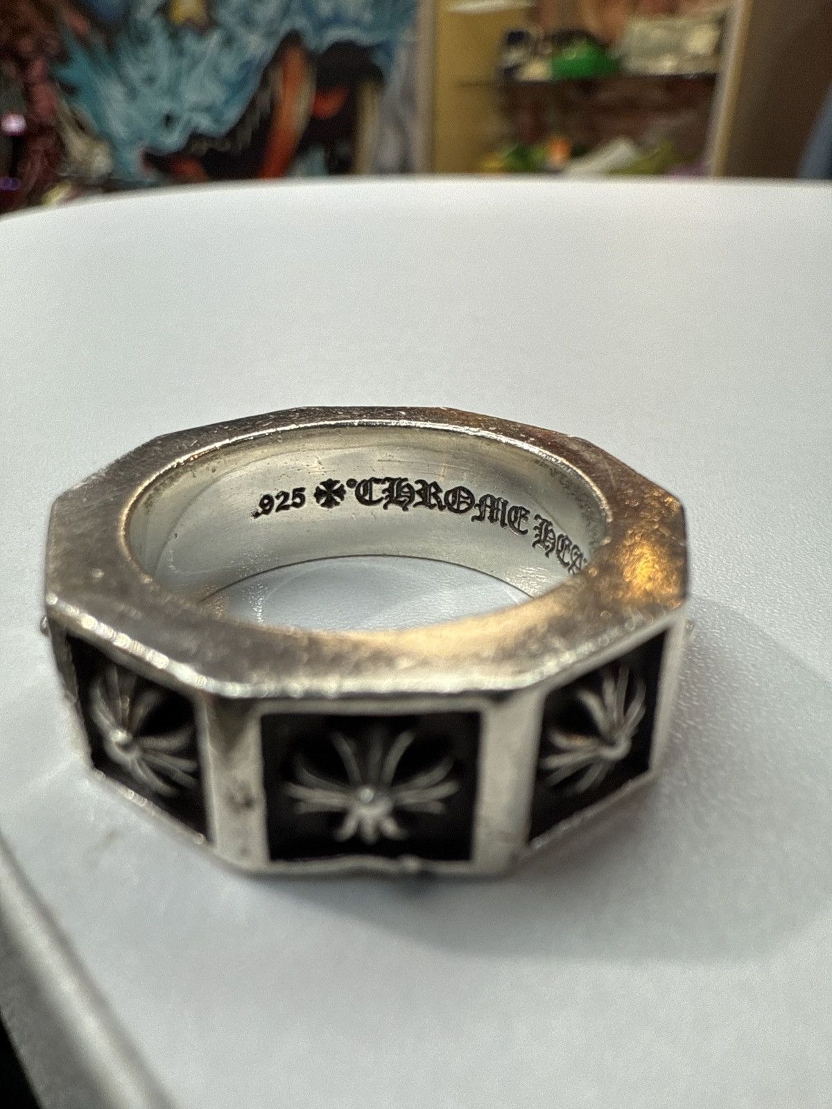 Chrome Hearts Chrome Hearts Alphabet Ring Size ONE SIZE - 5 Thumbnail