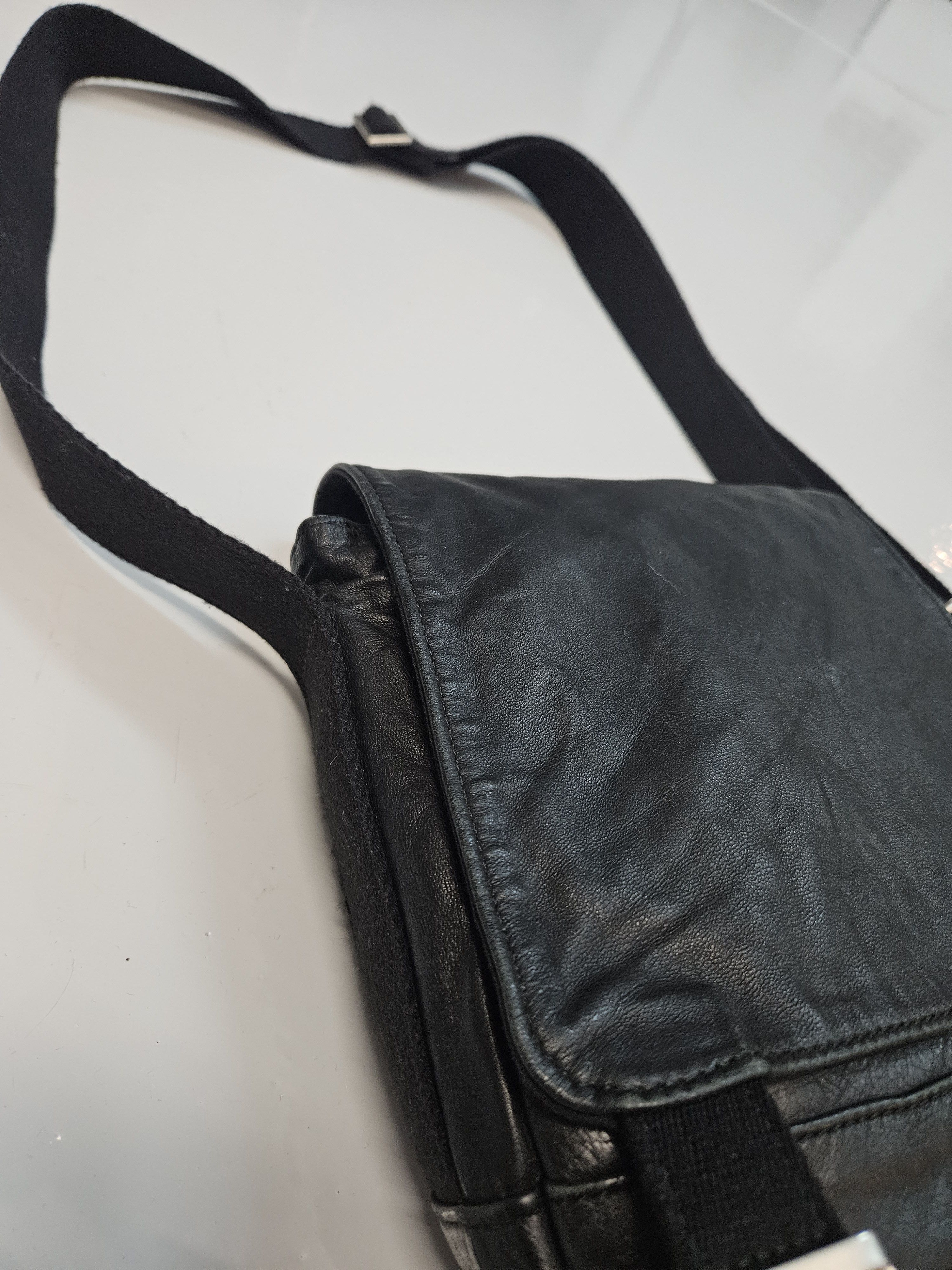Y's Y's Yohji Yamamoto leather shoulder/ crossbody bag Size ONE SIZE - 8 Thumbnail