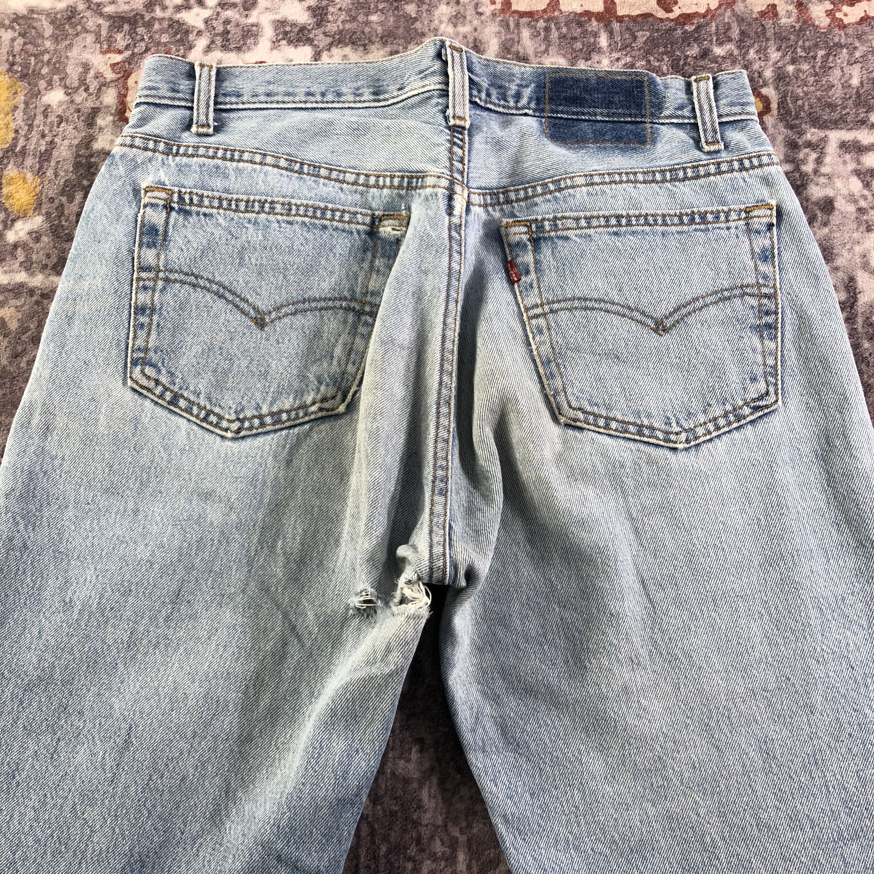 Levi's × Vintage Vintage 80s Levis 501 Jeans-JM3278 Size US 32 / EU 48 - 4 Thumbnail