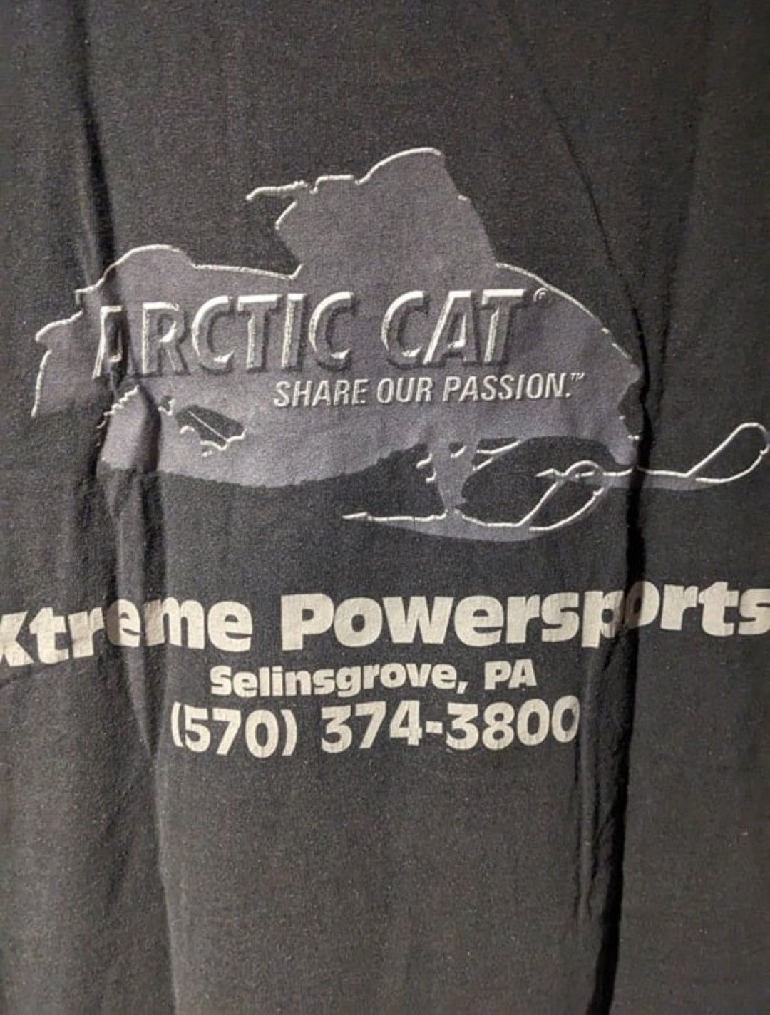 Harley Davidson × NASCAR × Vintage Vintage 90s Artic Cat Motocross Harley Davidson T-shirt Size US XL / EU 56 / 4 - 6 Thumbnail