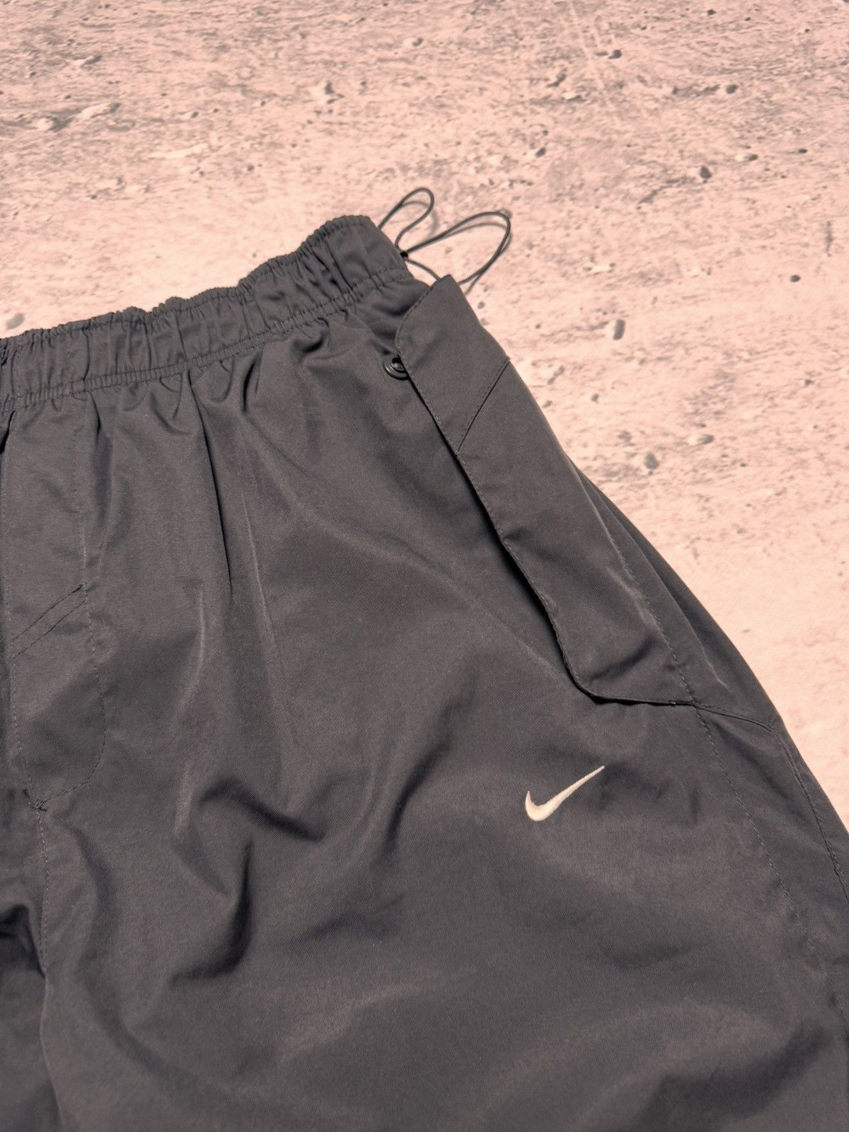 Nike × Vintage NIKE SHOX VINTAGE BASIC LOGO OVERSIZE BAGGY PANTS Size US 34 / EU 50 - 4 Thumbnail