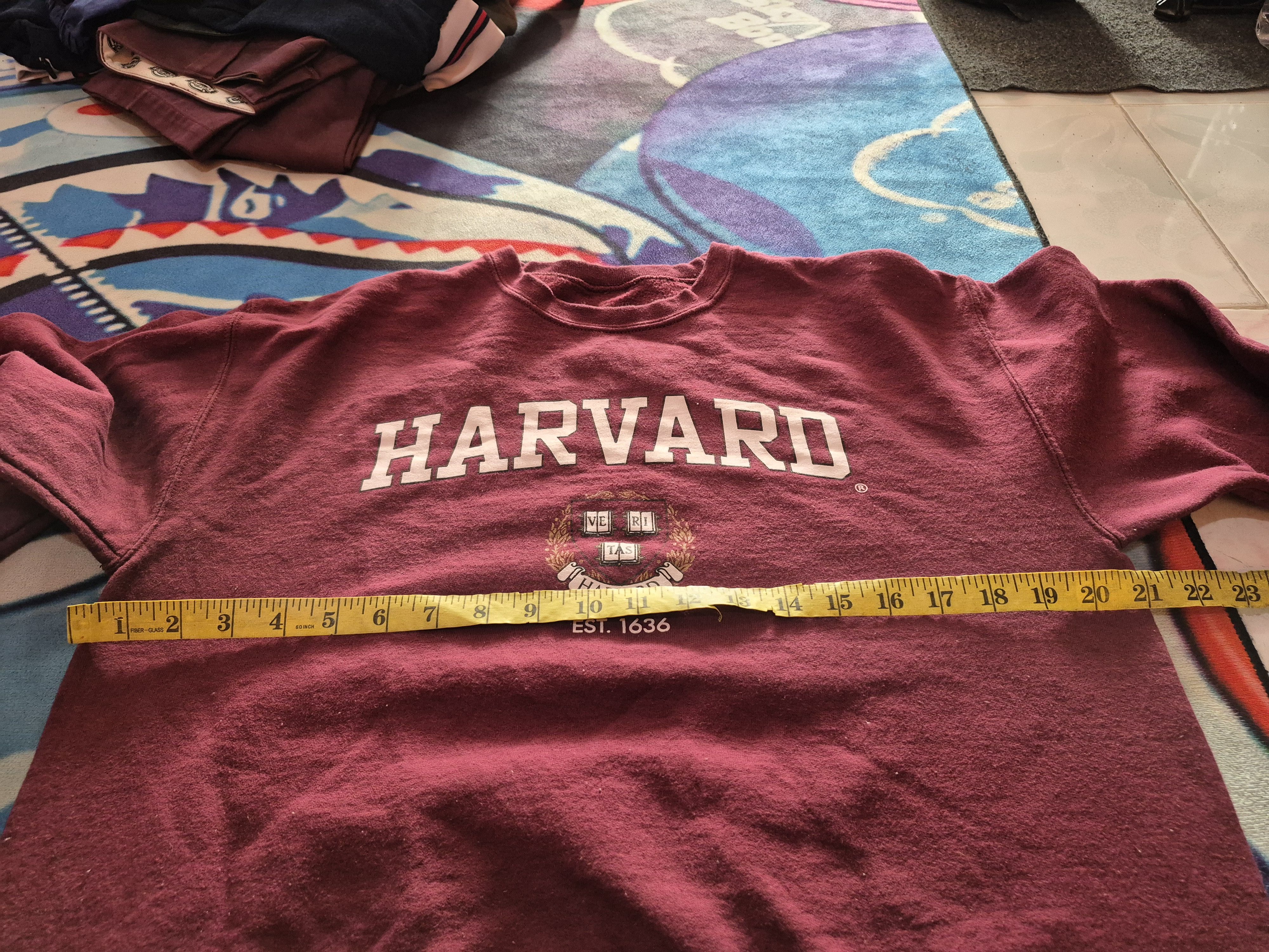 Vintage 🔥 Vintage Style Harvard University Sweatshirt Big Logo Size US M / EU 48-50 / 2 - 5 Thumbnail