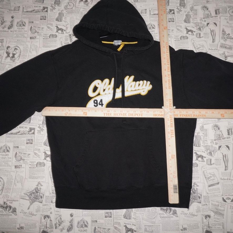 Old Navy Large - Vintage Y2K Old Navy 94 embroider heavy 2000s hoodie Size US L / EU 52-54 / 3 - 5 Thumbnail