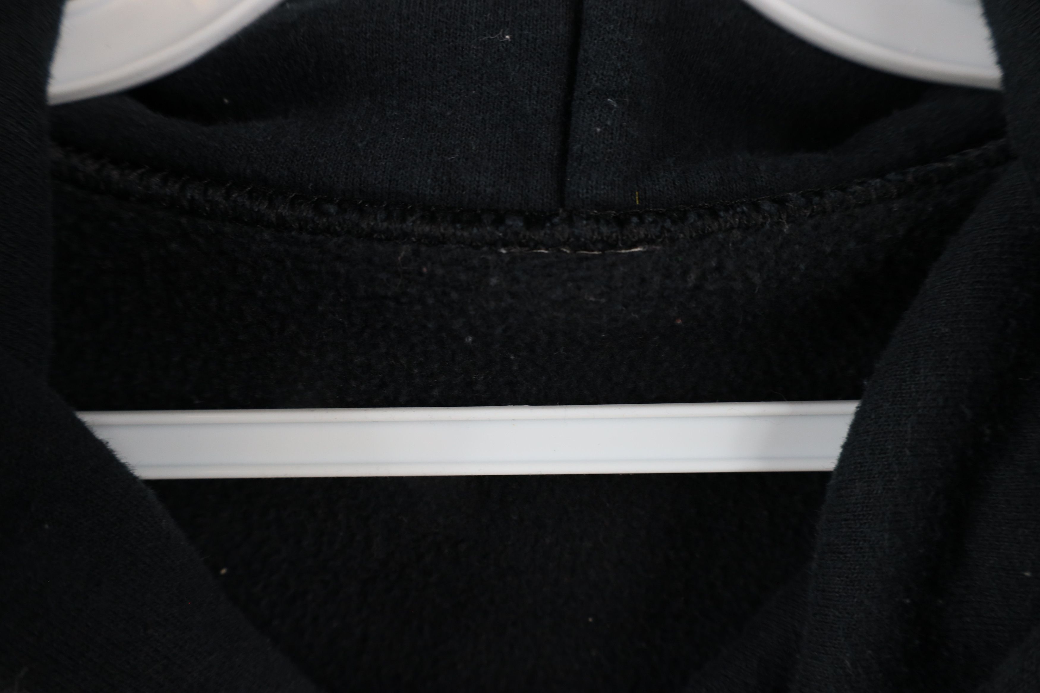 Vintage Vintage 90s Streetwear Blank Hoodie Sweatshirt Black Size US M / EU 48-50 / 2 - 11 Thumbnail