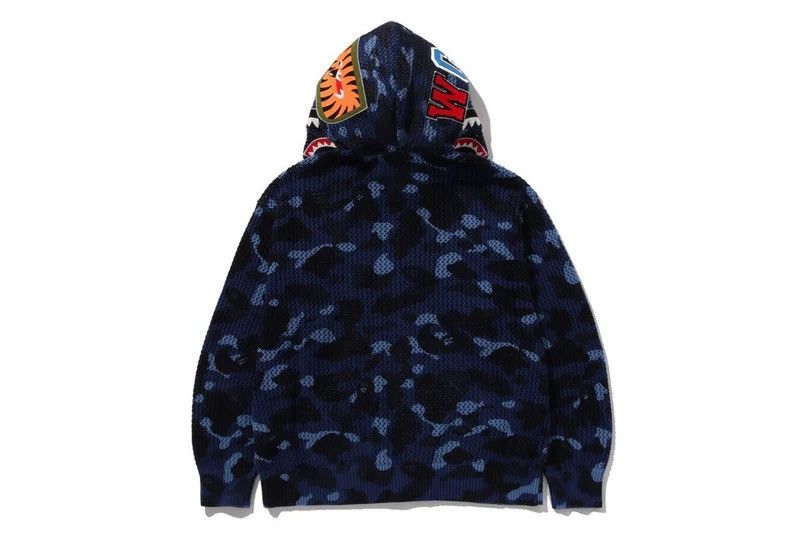 Bape Bape Shark Hoodie Size ONE SIZE - 3 Thumbnail