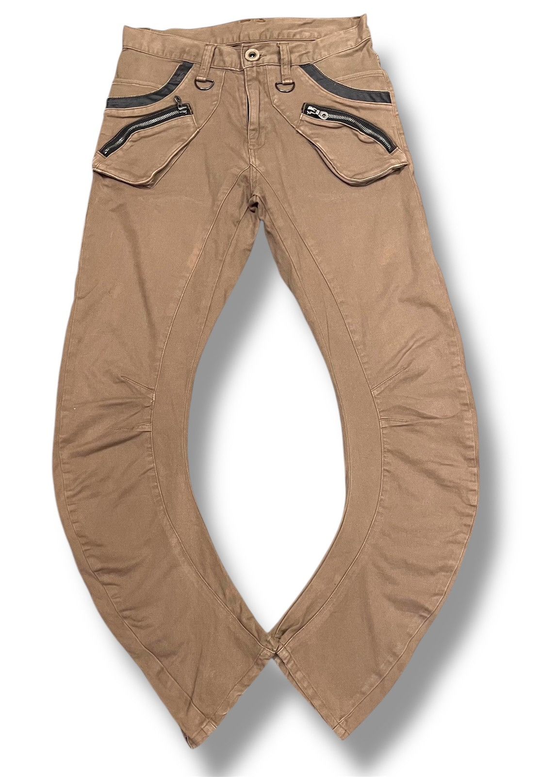 Japanese Brand × PPFM PPFM Curve Bondage Pants | Grailed