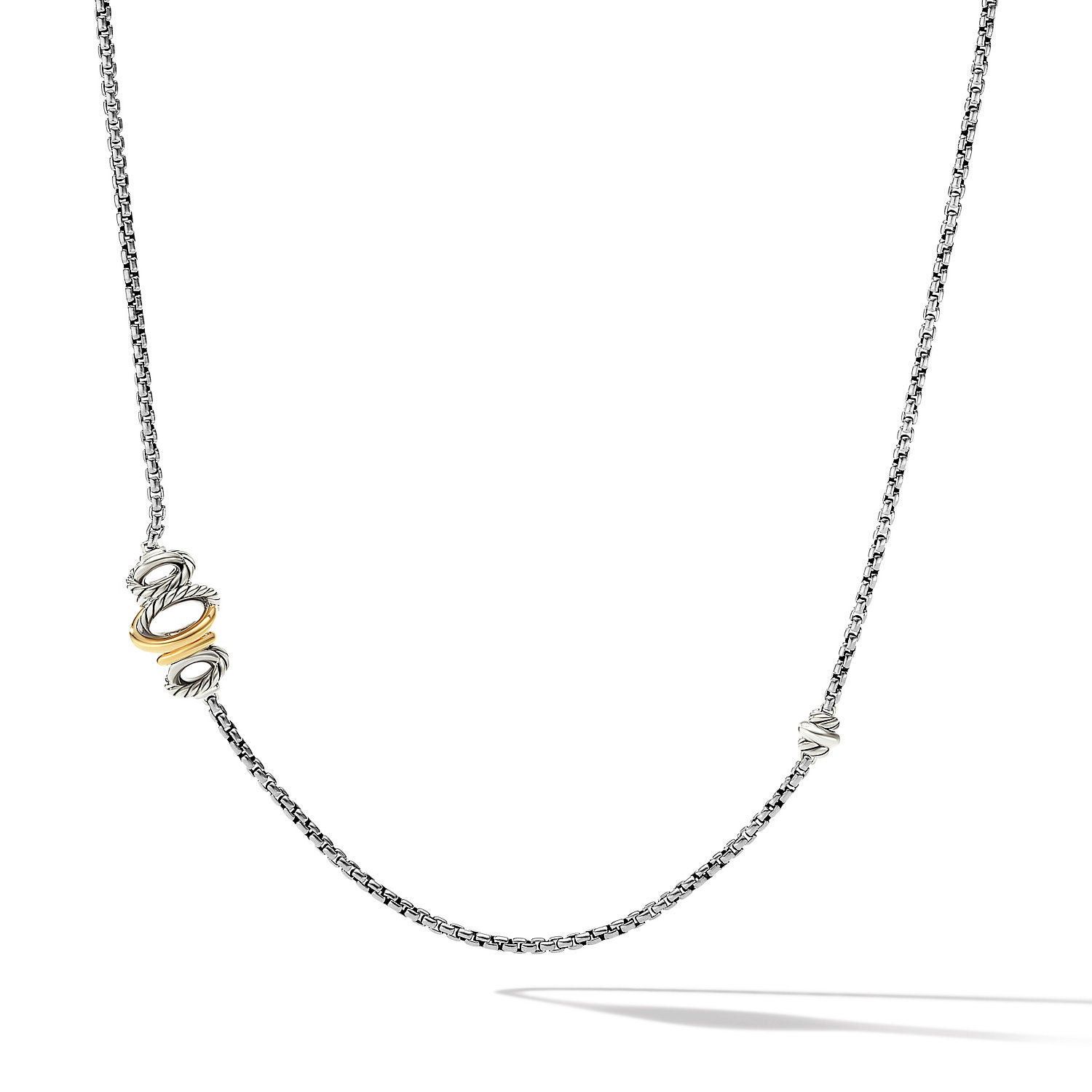David Yurman o1w1db10525 N13231 Necklace with 18K Yellow Gold Size ONE SIZE - 1 Preview