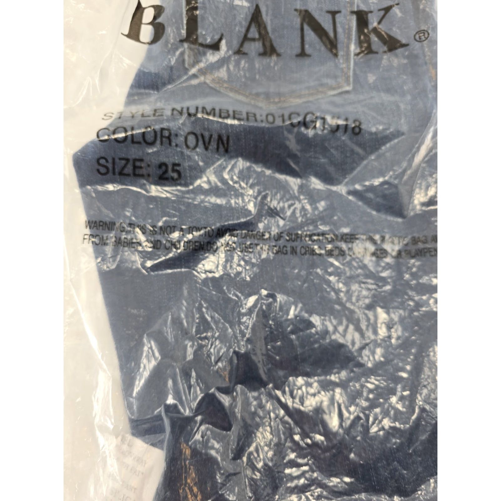 Vintage BLANK NYC The Bond Mid-Rise Skinny Jeans - Size 25, Blue, Denim, Jeans, Women, Regular, 25, Skinny, Fall Winter, NY Bond NYC Size 42" / US 20 - 4 Thumbnail