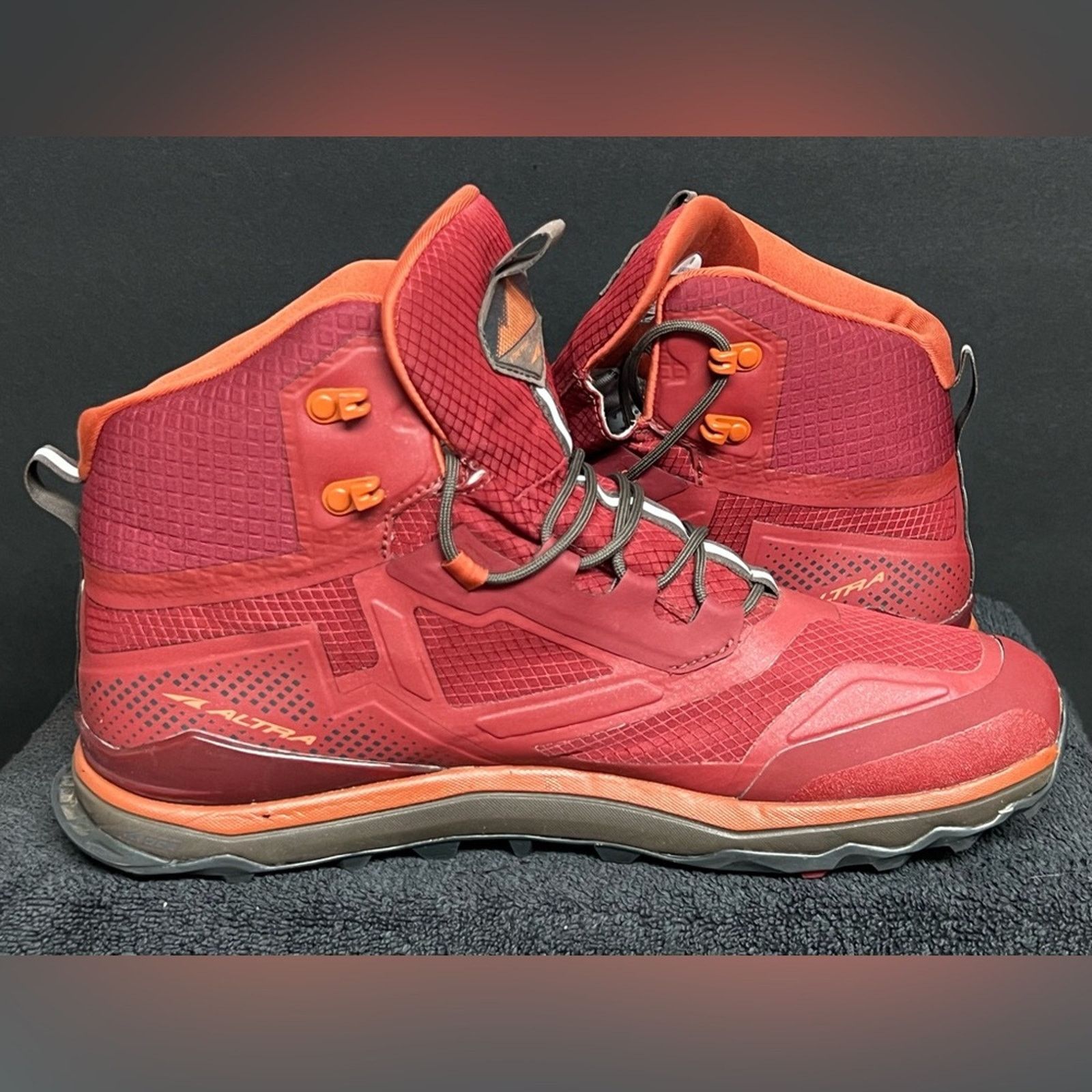Altra Altra Lone Peak All-WTHR Mid Hiking Boots Men's Sz 12 Marron Size US 12 / EU 45 - 6 Thumbnail