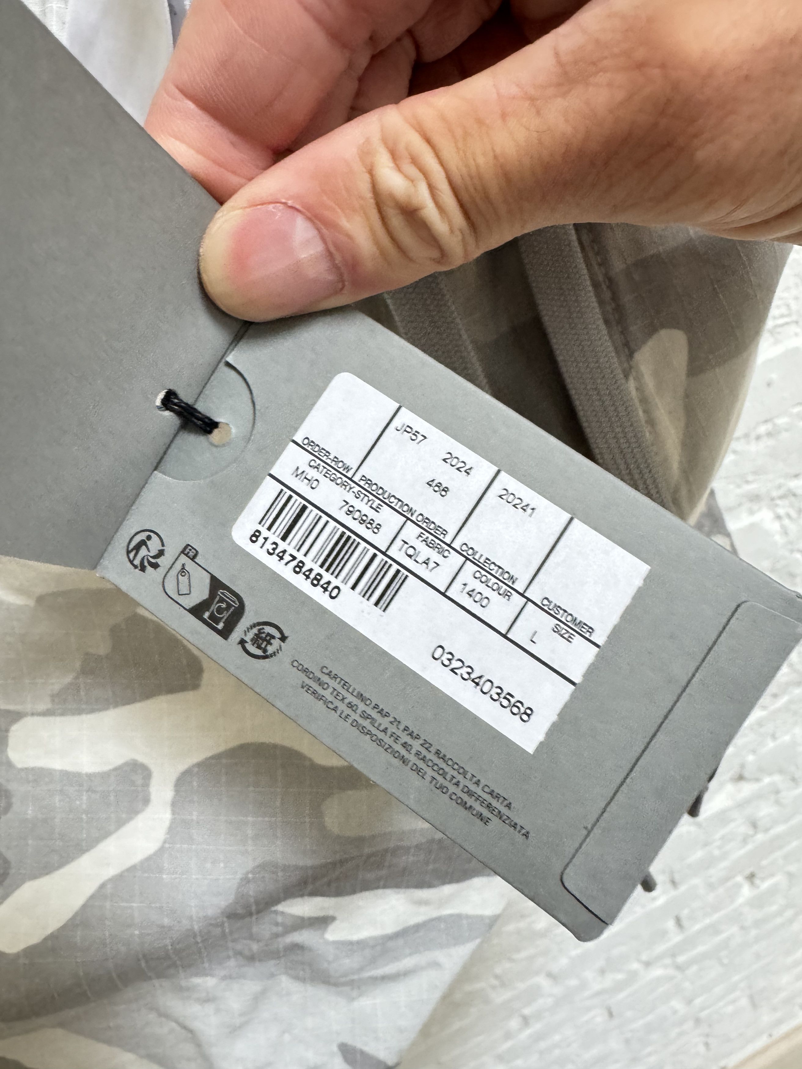 Balenciaga 2000$ Balenciaga Men's Camo Cargo Shorts Light Grey Size US 38 / EU 54 - 9 Thumbnail