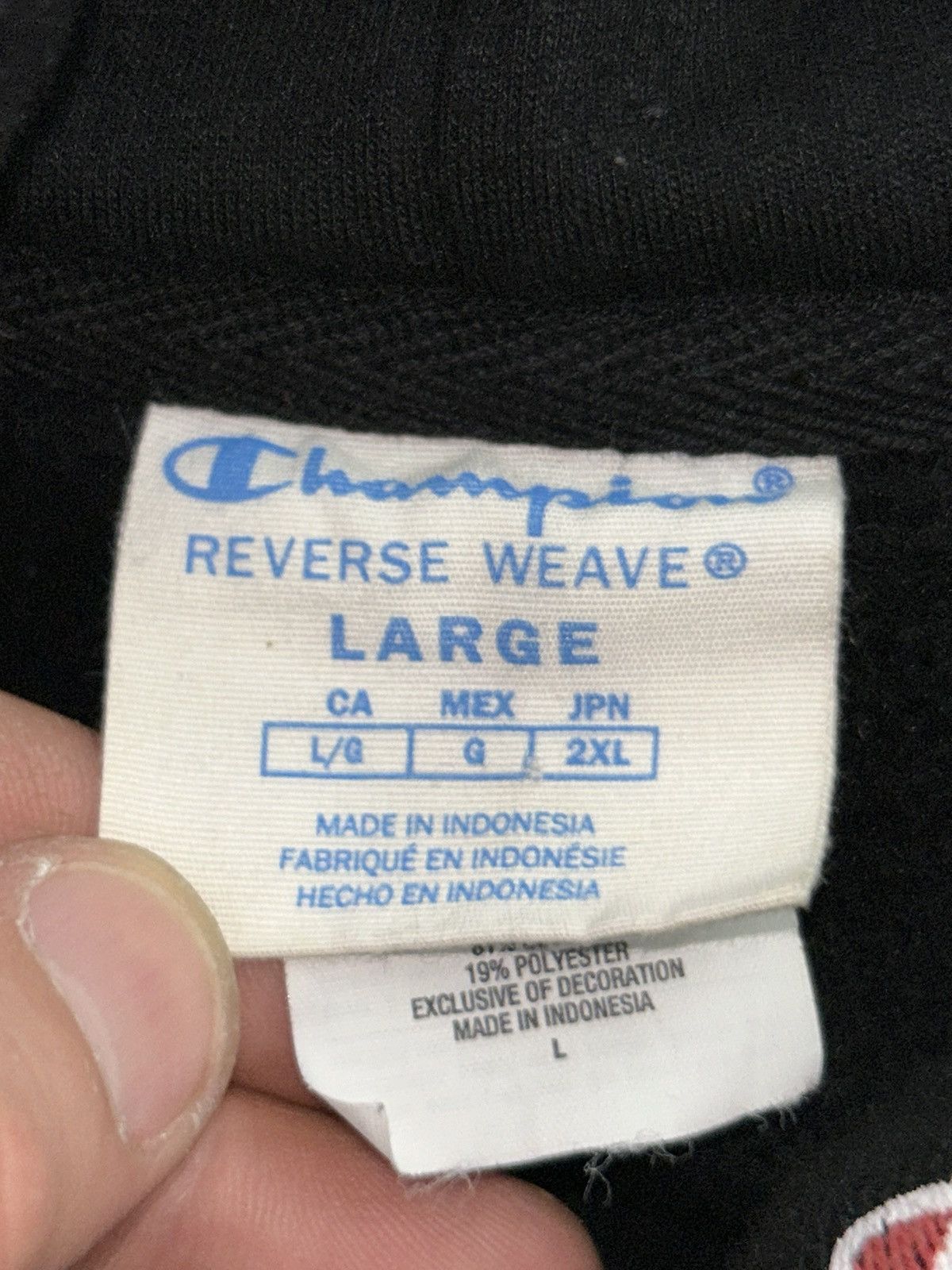 Champion Champion Reverse Weave All-Over Print Pullover Vintage Size US L / EU 52-54 / 3 - 5 Thumbnail