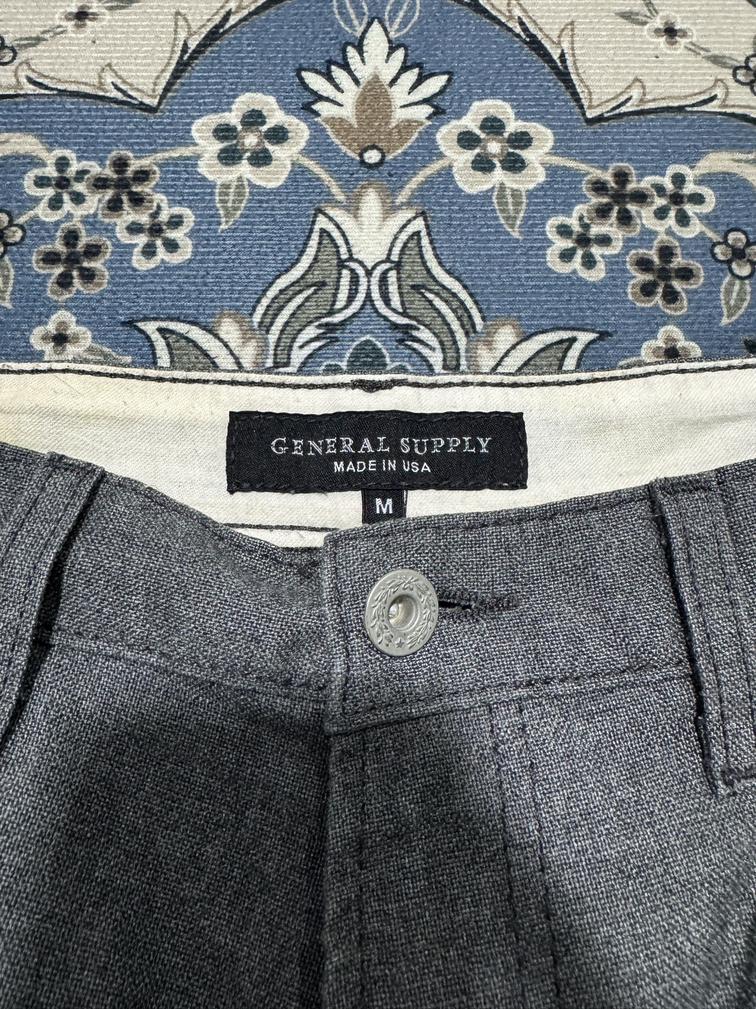 General Research × Japanese Brand Japanese Brand General Supply Trouser Made In Usa Pants Size US 31 - 3 Thumbnail