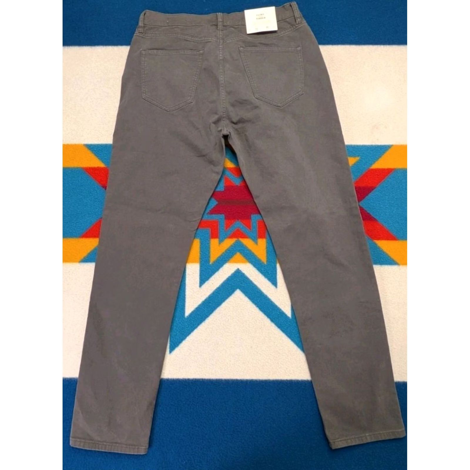 Flint And Tinder Flint & Tinder Chino Pants 32x30 Tapered Fit Cotton Spandex Mens Size US 32 / EU 48 - 2 Thumbnail