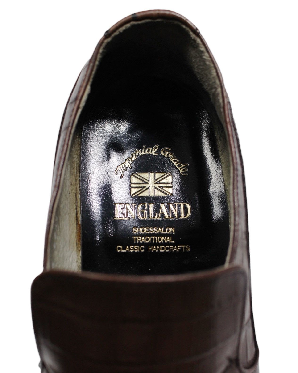 Vintage IMPERIAL GRADE ENGLAND SHOESSALON CLASSIC HANDCRAFTS LOAFER Size US 8 / EU 41 - 7 Thumbnail