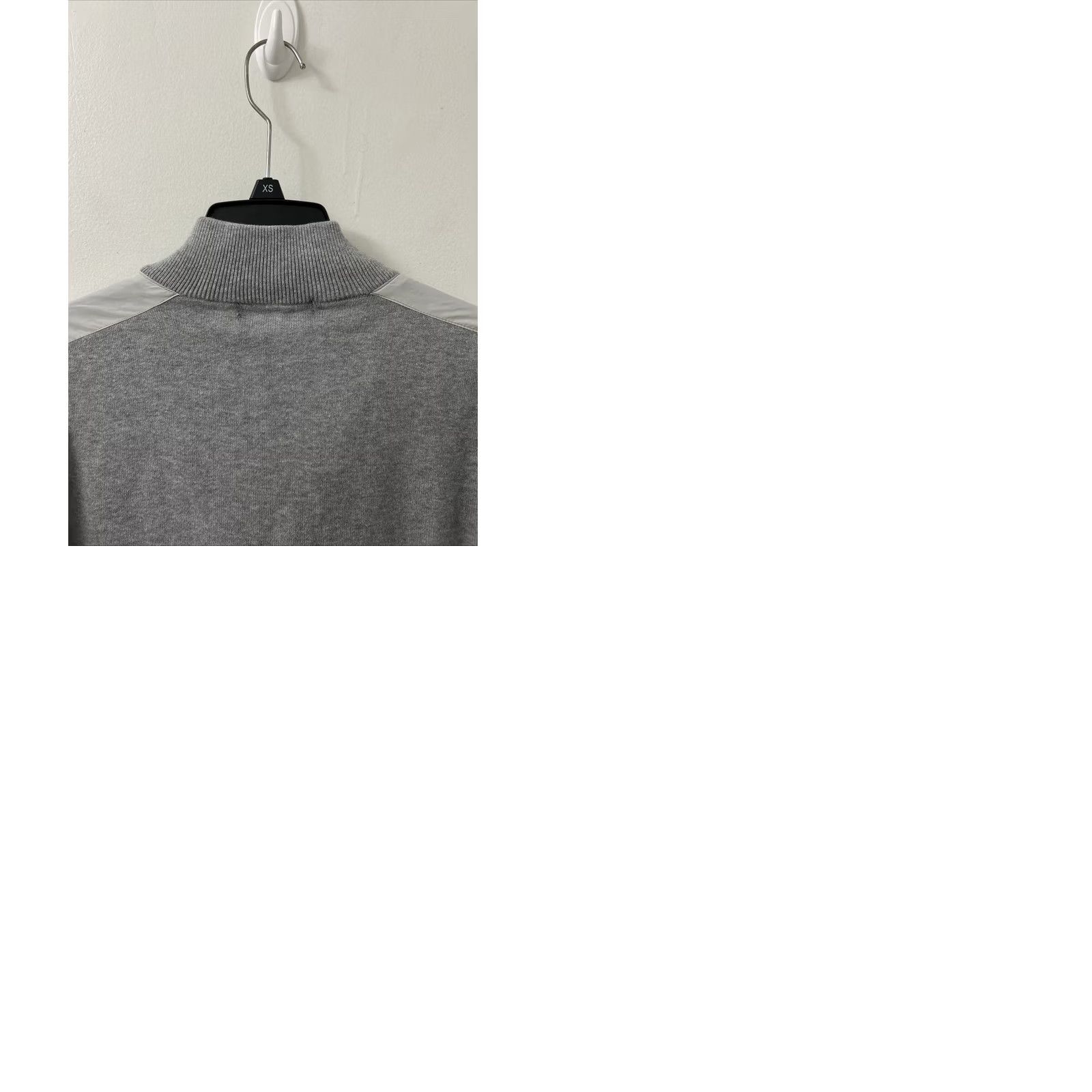 Michael Kors Michael Kors Sweater Mens L Gray 1/4 Zip Pullover Logo Knit 100% Cotton Long Sleeve Button-Up Casual Business Workwear Regular Fit 26”/22” Pit to Pit Size US L / EU 52-54 / 3 - 9 Thumbnail