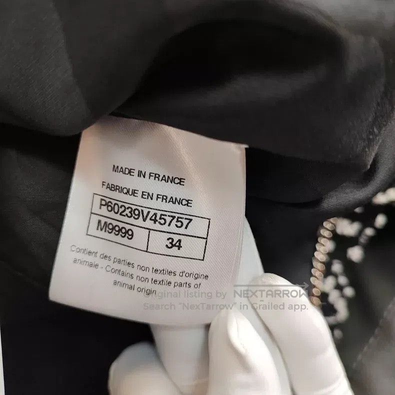 Chanel Chanel Cruise ship series black and white mixed colour sta Size XXS / US 00 / IT 34 - 6 Thumbnail