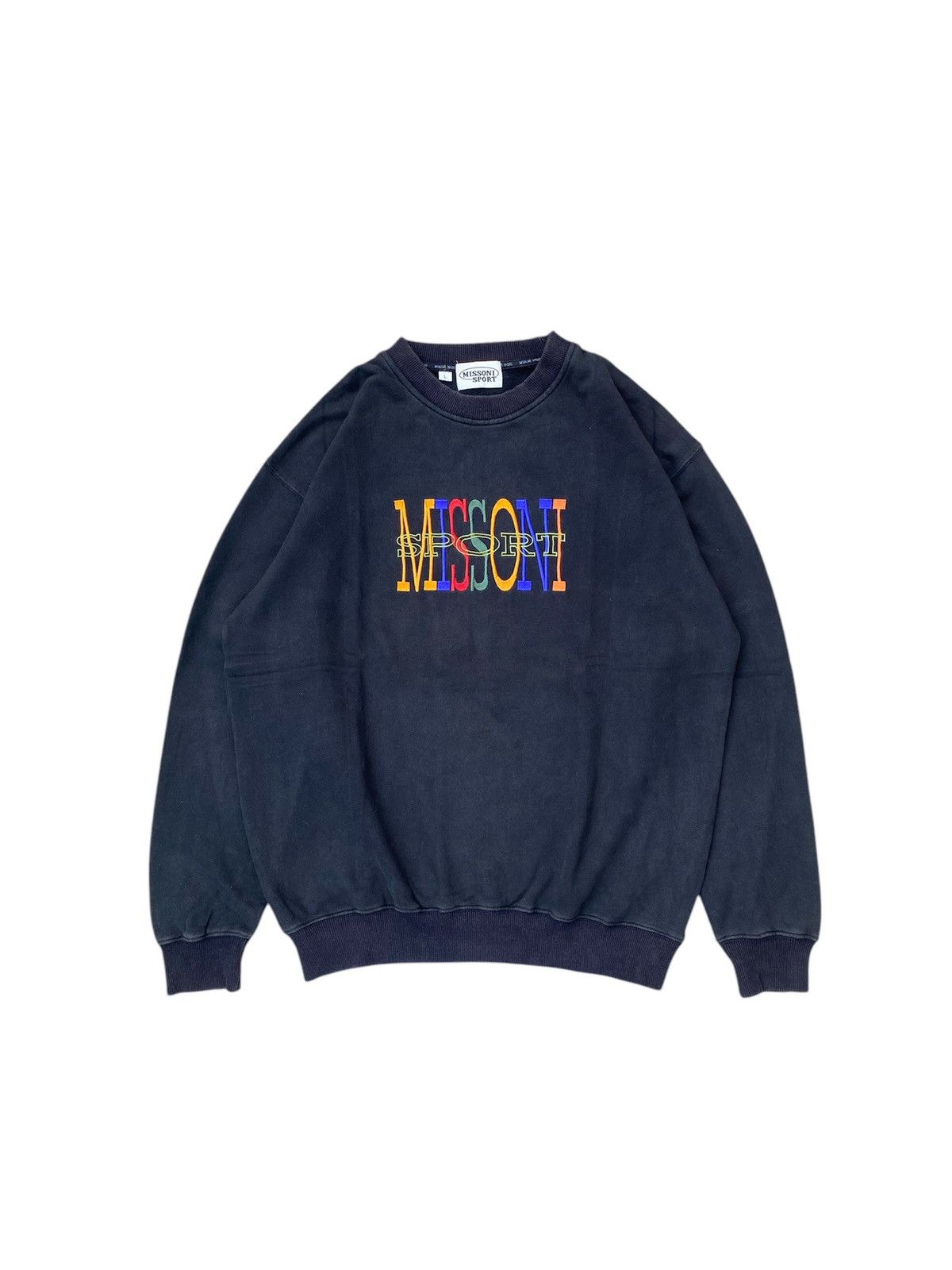 Designer × Missoni Vintage Missoni Sport Sweatshirt Size US L / EU 52-54 / 3 - 3 Thumbnail