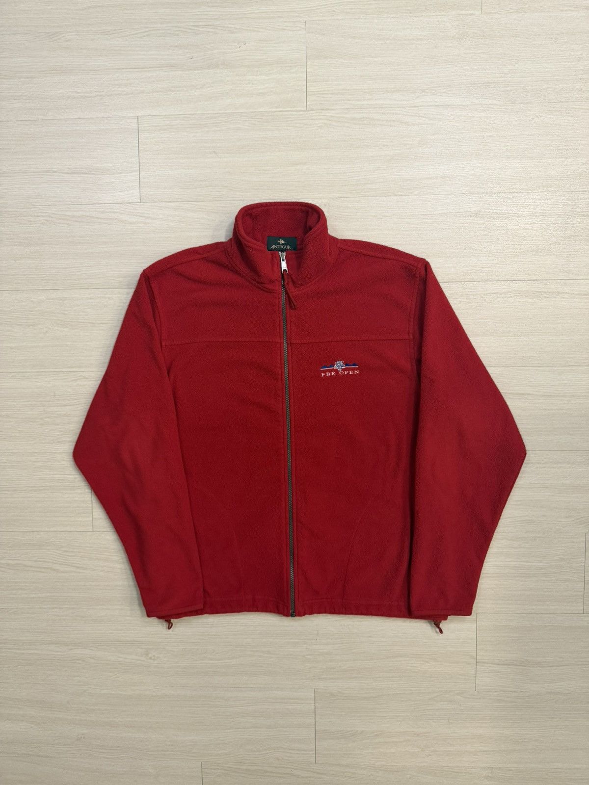 Antigua Vintage Red FBR Open Golf Tournament Full Zip Up Jacket Size US M / EU 48-50 / 2 - 1 Thumbnail