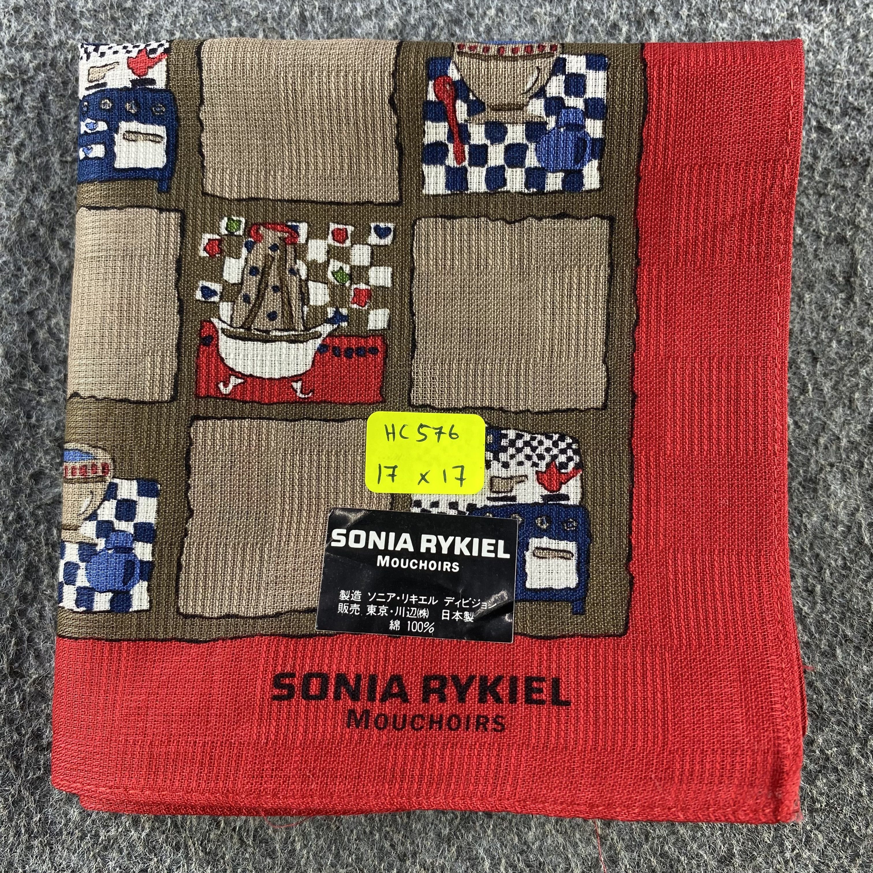 Sonia Rykiel Sonia Rykiel Handkerchief/Neckerchief/Bandana HC576 Size ONE SIZE - 5 Thumbnail