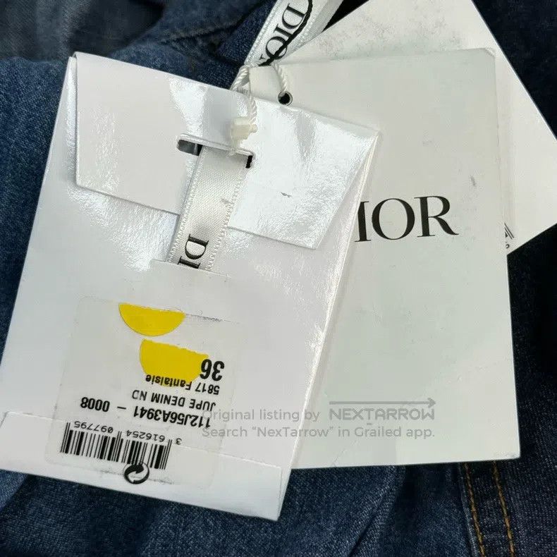 Dior Dior Washed blue colour-blocked denim skirt Size 24" / US 00 / IT 34 - 7 Thumbnail