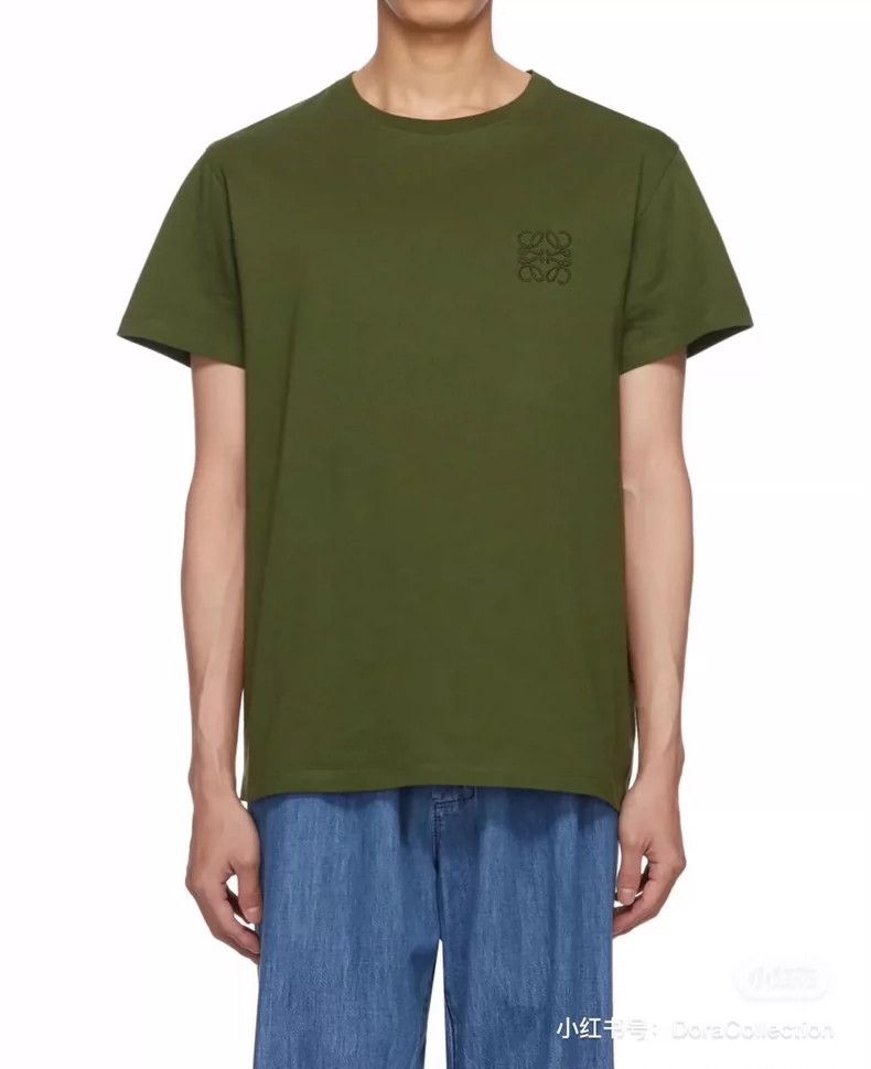 Loewe loewe Dark green logo printShort sleeves 2506-Nextarrow Size US M / EU 48-50 / 2 - 7 Thumbnail