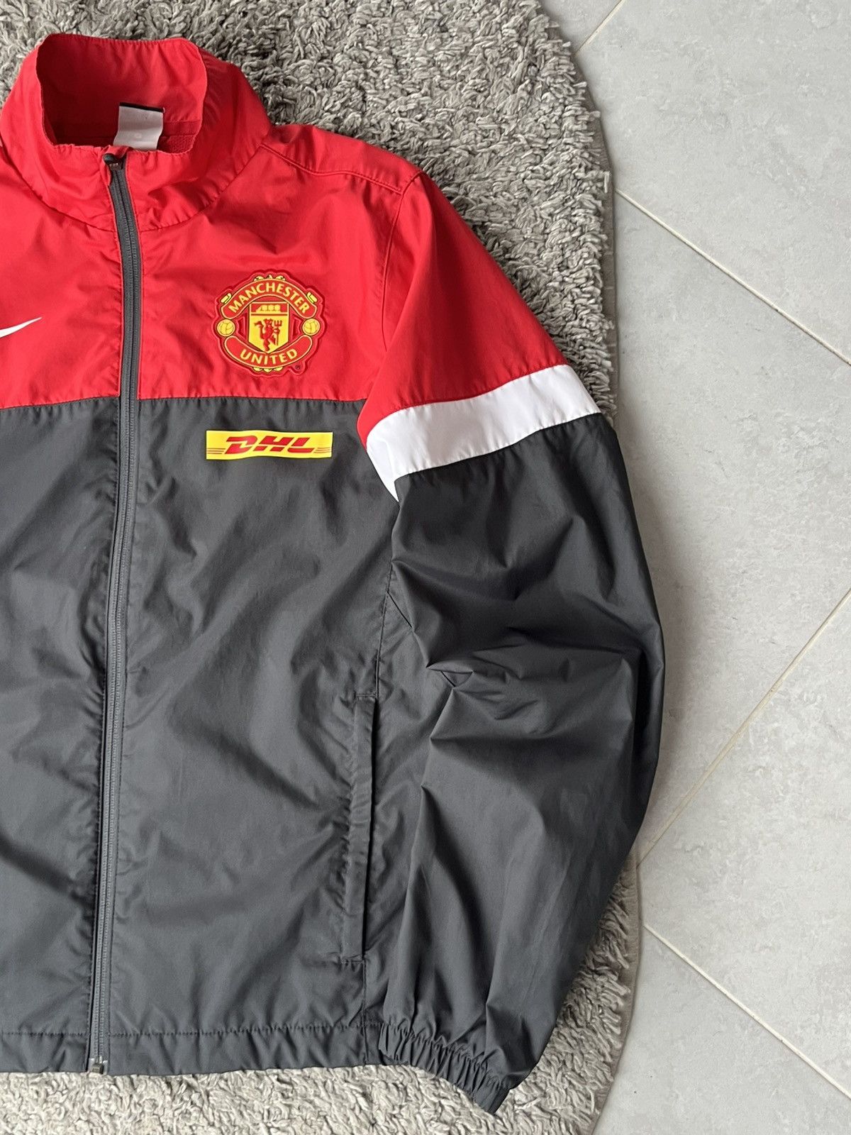 Nike Vintage Light Jacket Nike Soccer football Manchester United Size US S / EU 44-46 / 1 - 3 Thumbnail
