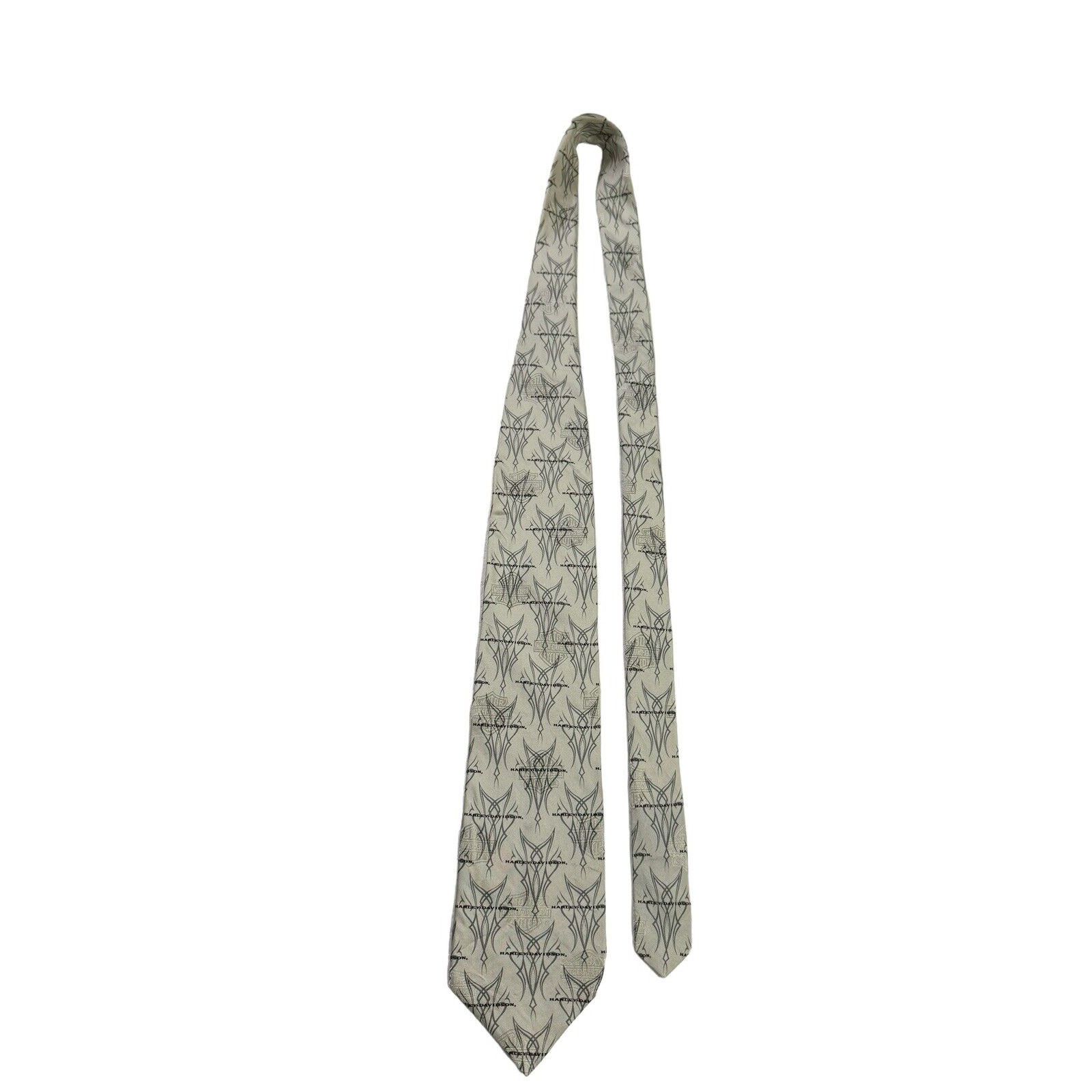 Ralph Marlin Ralph Marlin Harley Davidson Tattoo Vintage 1999 Necktie Size ONE SIZE - 2 Thumbnail